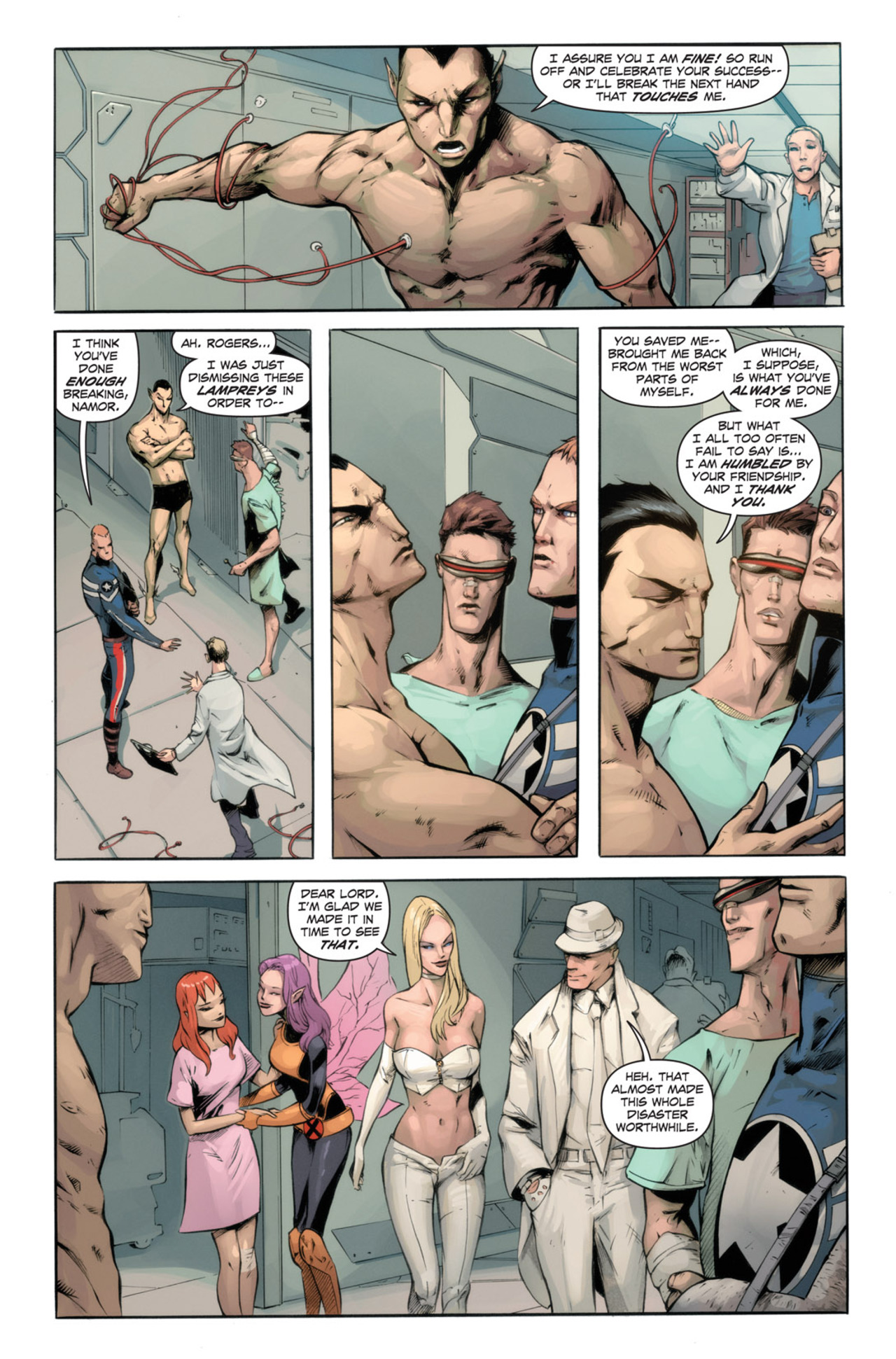 Read online X-Men/Steve Rogers: Escape From the Negative Zone comic -  Issue # TPB - 102