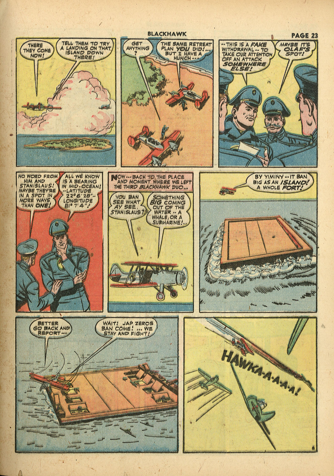 Read online Blackhawk (1957) comic -  Issue #9 - 25