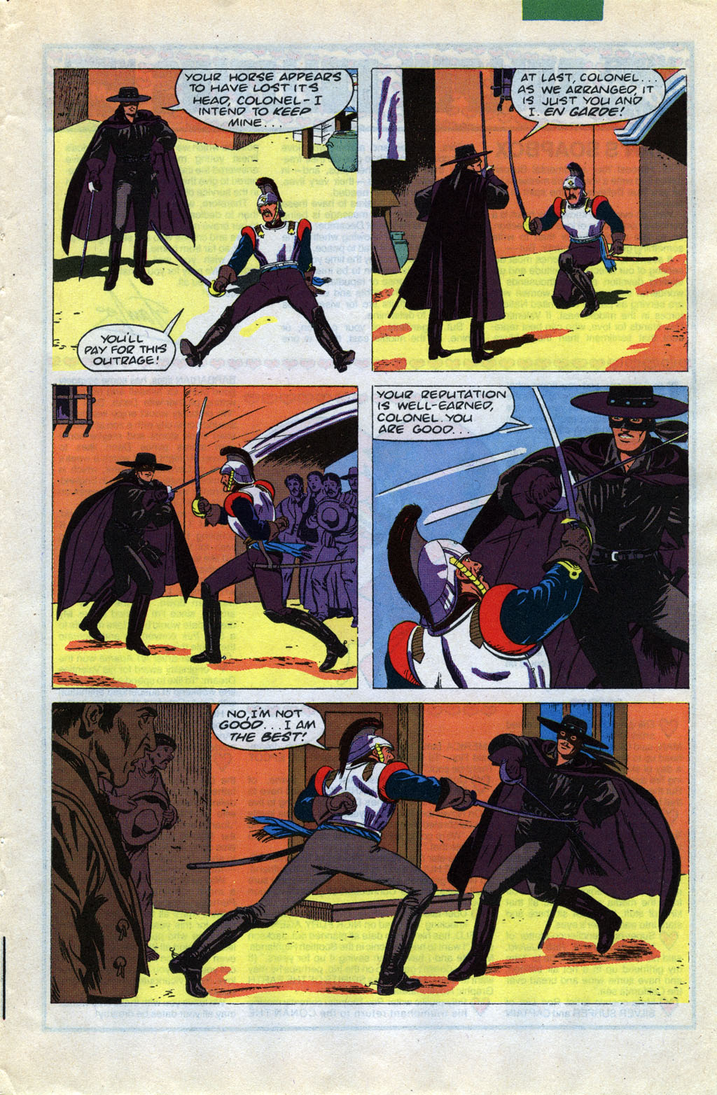 Read online Zorro (1990) comic -  Issue #5 - 27