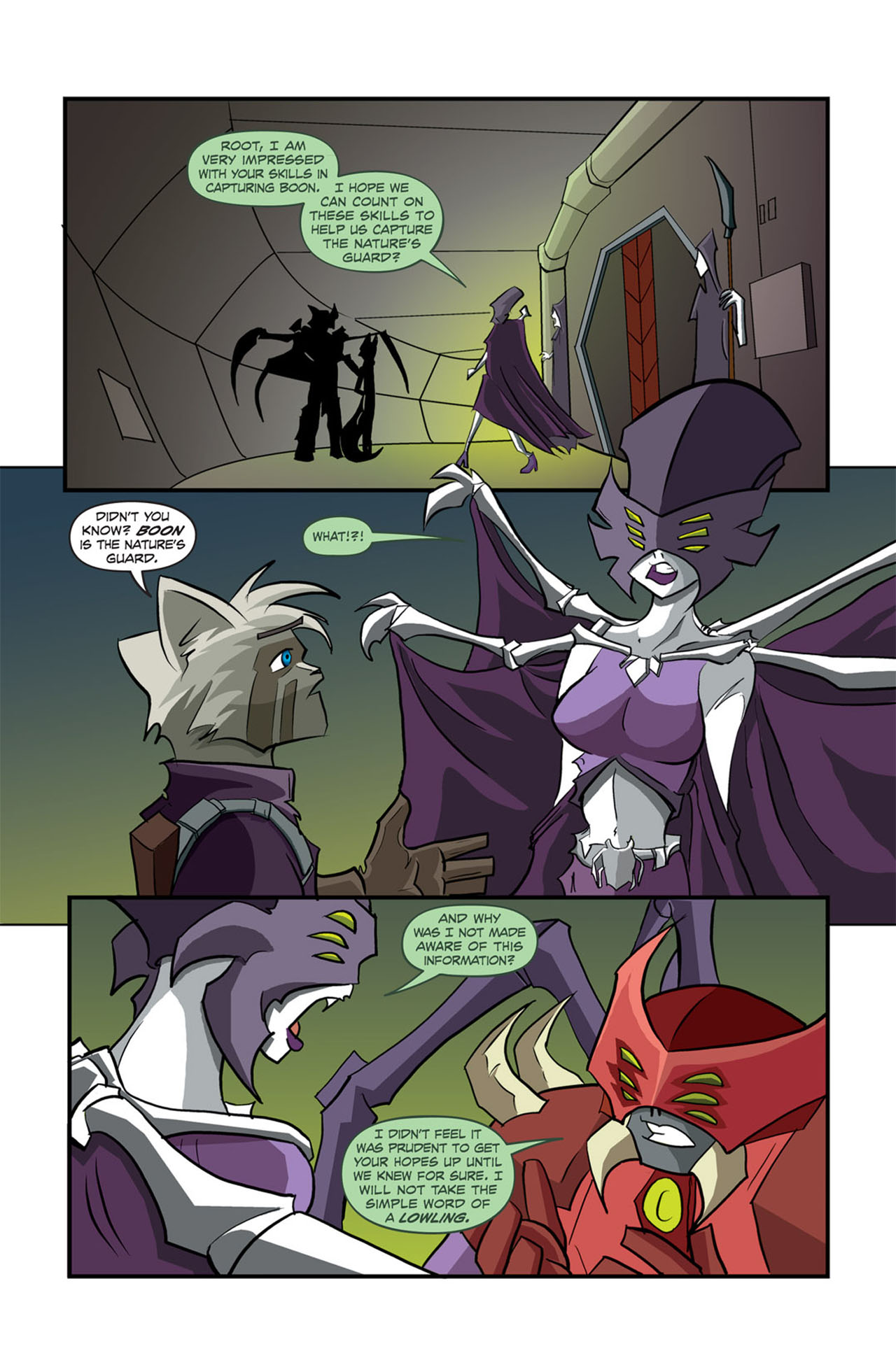 Read online NGuard comic -  Issue #4 - 7