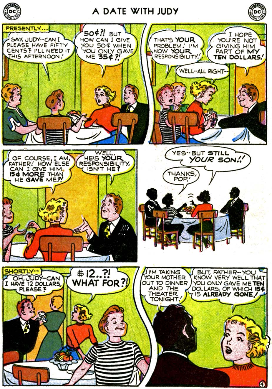 Read online A Date with Judy comic -  Issue #46 - 15