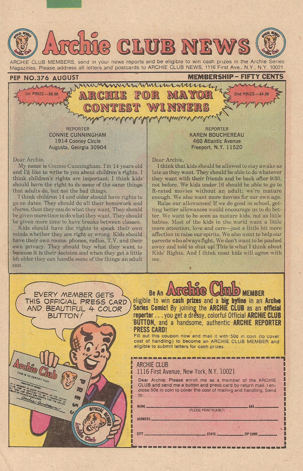 Read online Pep Comics comic -  Issue #376 - 26