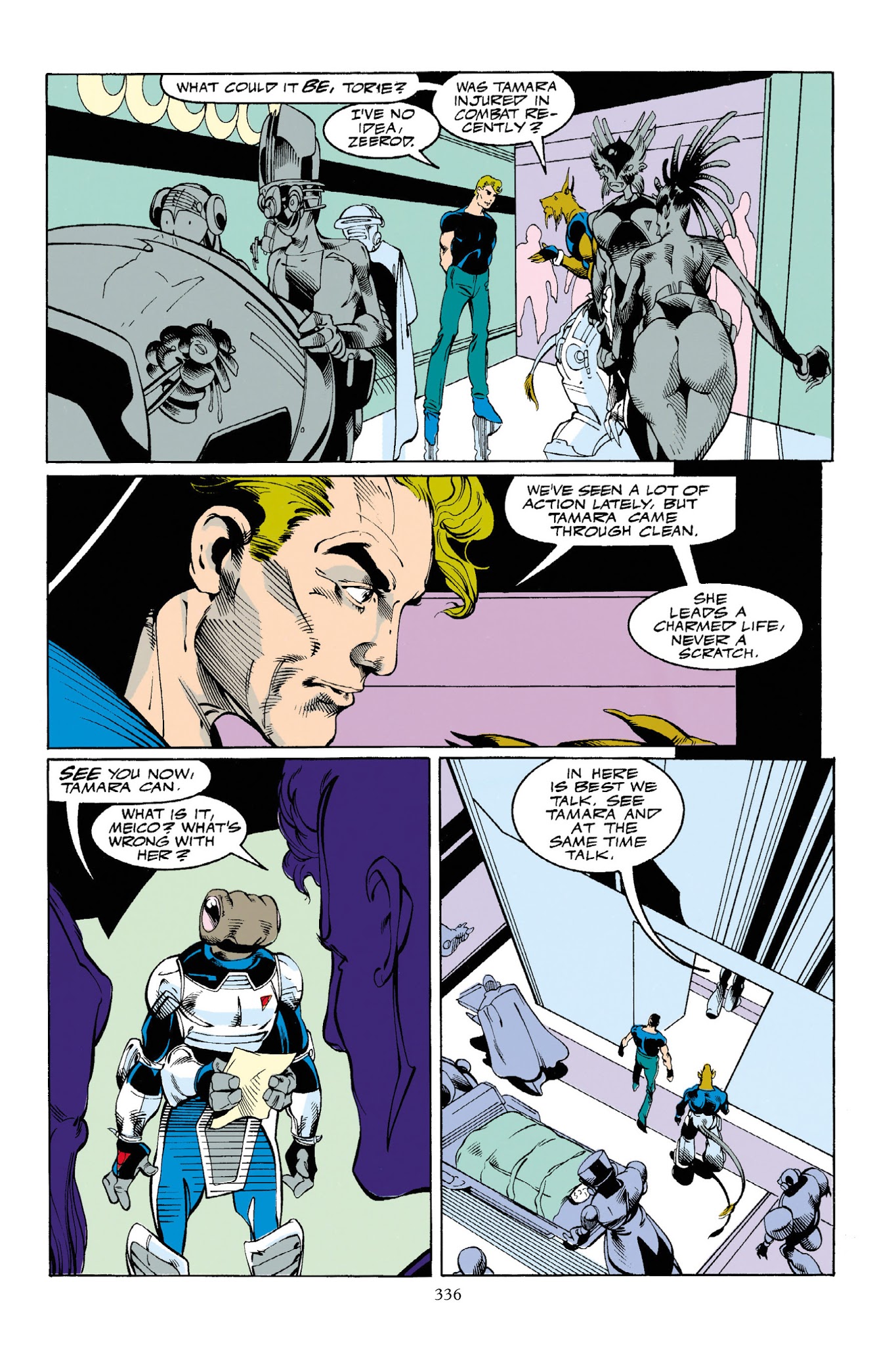 Read online Alien Legion: Dead and Buried comic -  Issue # TPB - 307