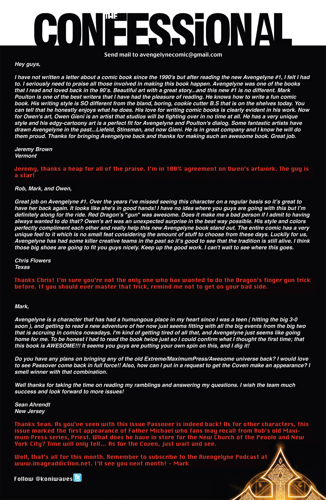 Read online Avengelyne (2011) comic -  Issue #2 - 24