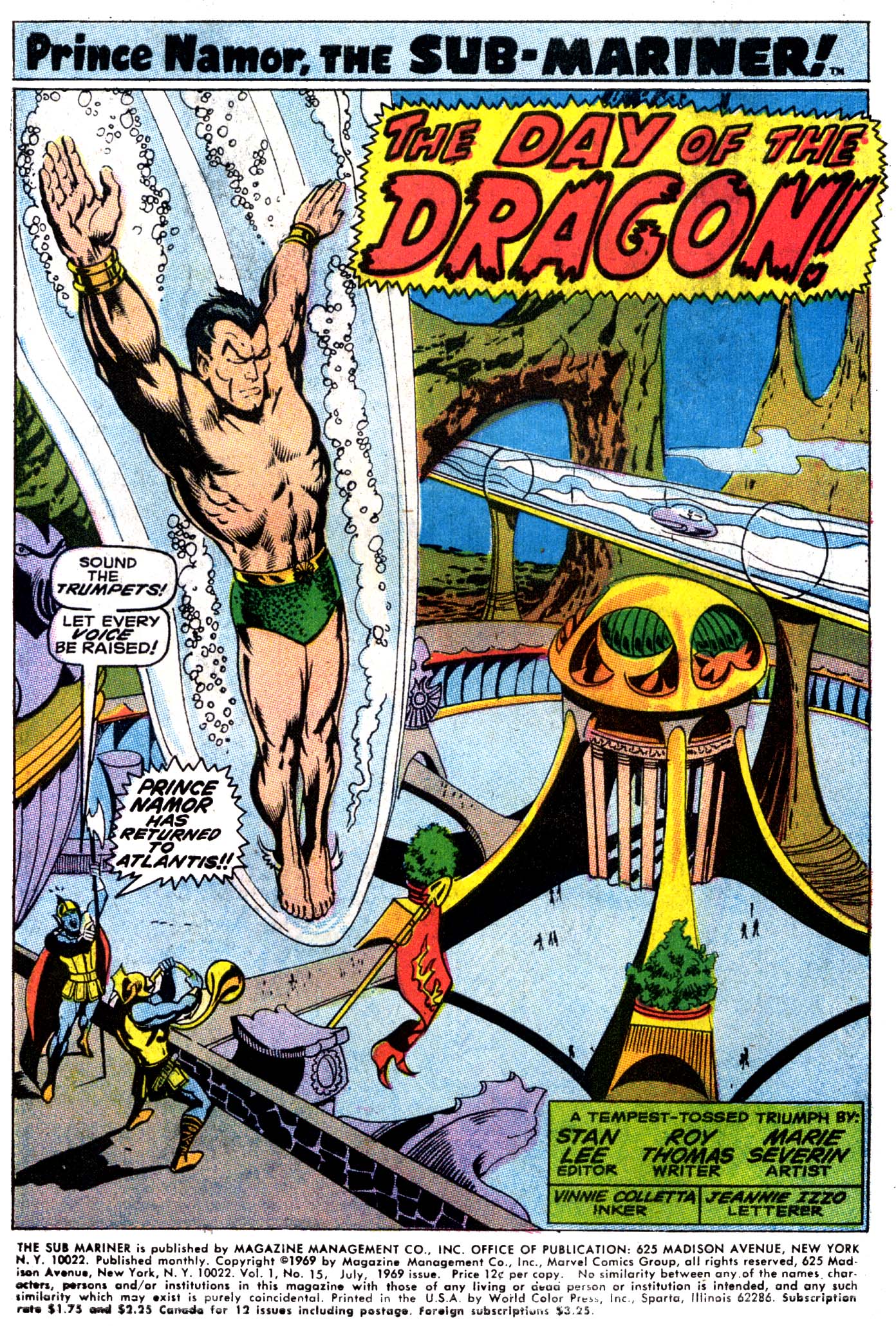 Read online The Sub-Mariner comic -  Issue #15 - 2