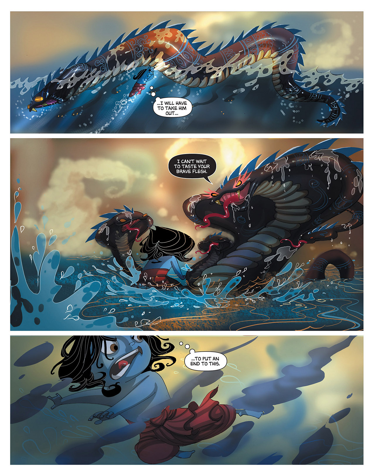 Read online Krishna: A Journey Within comic -  Issue # TPB (Part 1) - 32