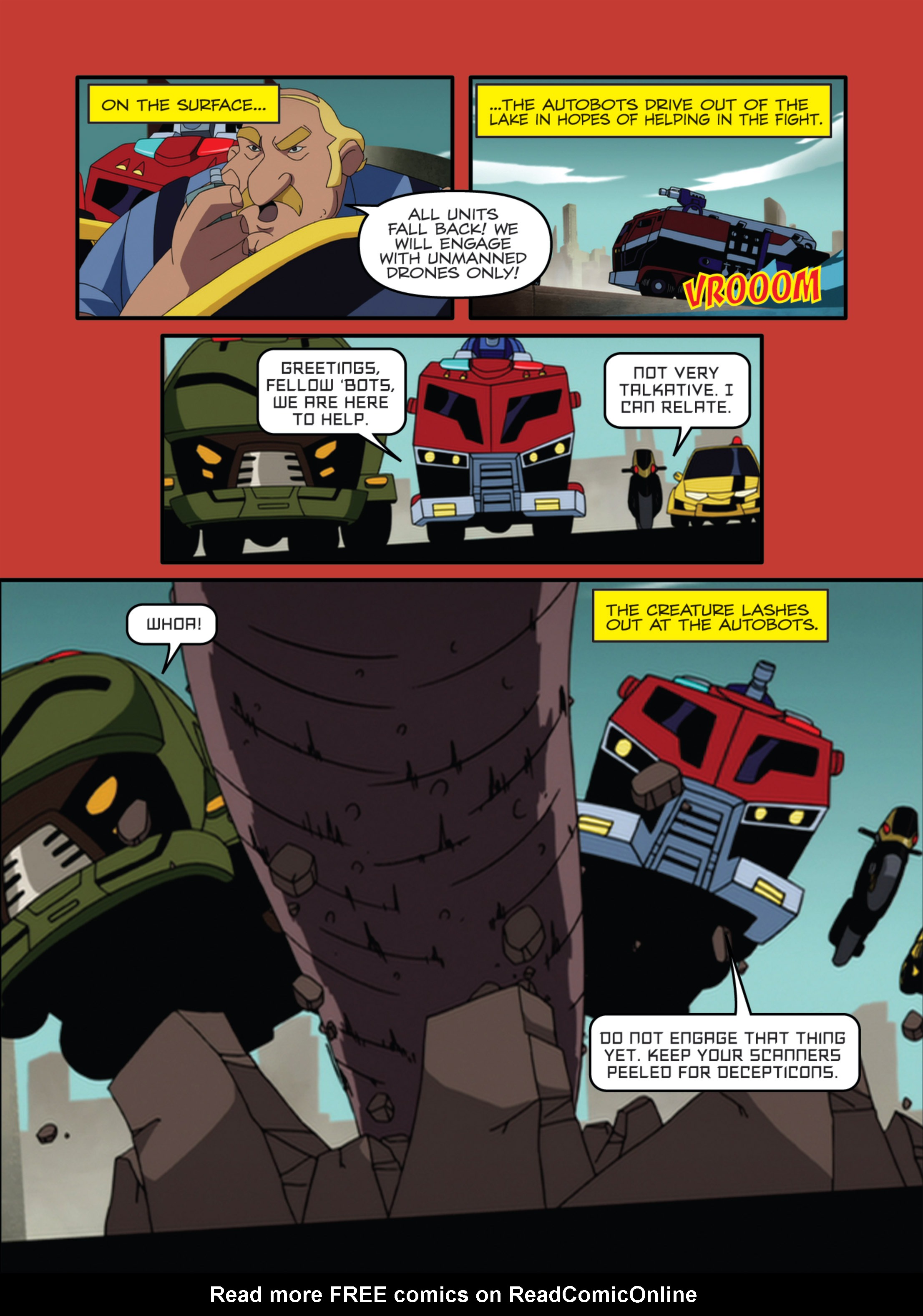 Read online Transformers Animated comic -  Issue #1 - 58