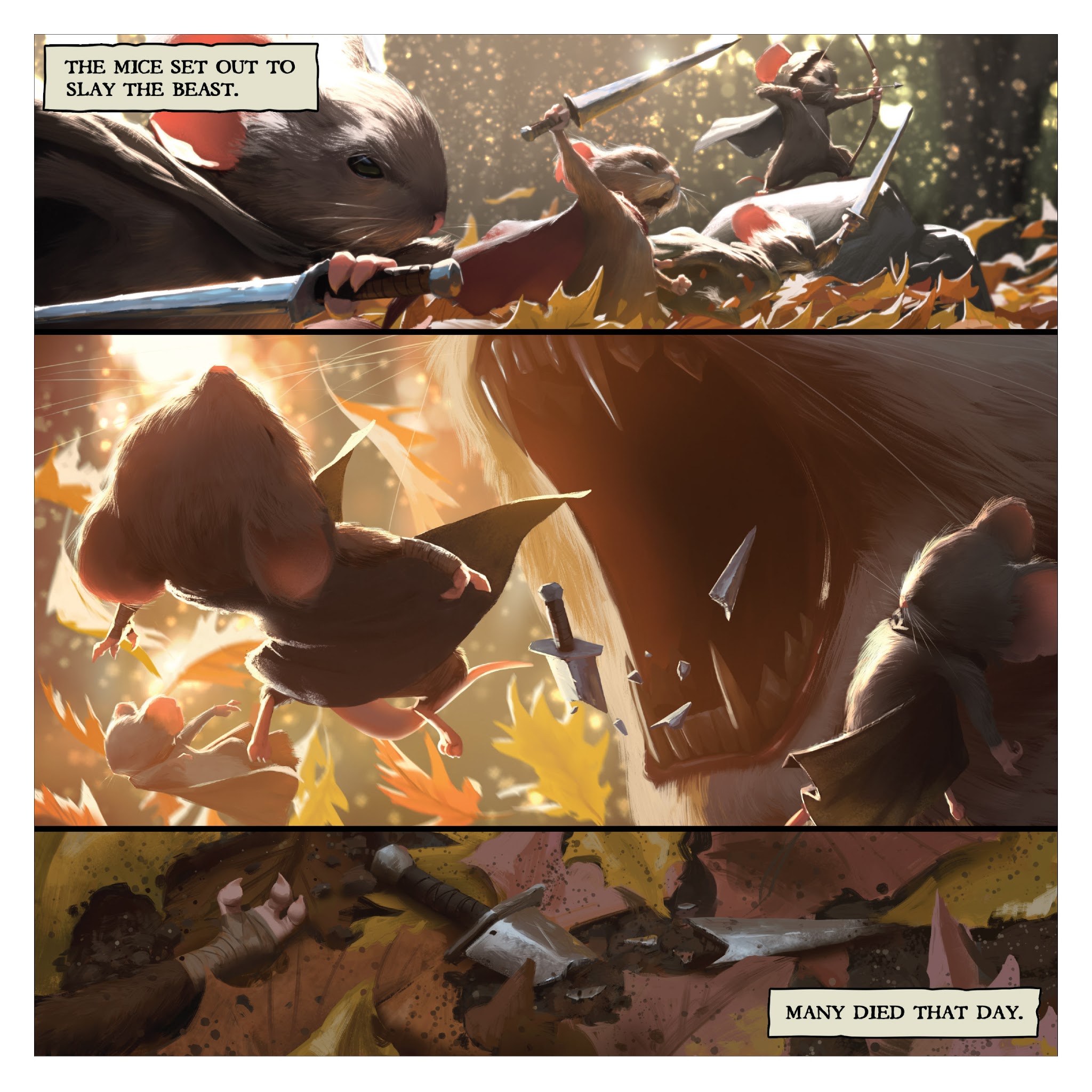 Read online Mouse Guard: Legends of the Guard Volume Three comic -  Issue # TPB - 90