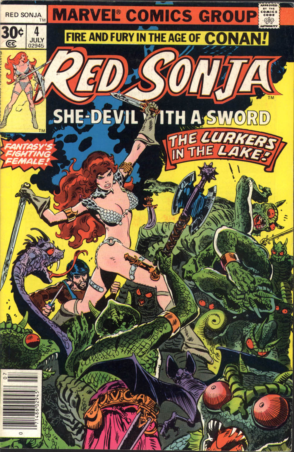 Read online Red Sonja (1977) comic -  Issue #4 - 1