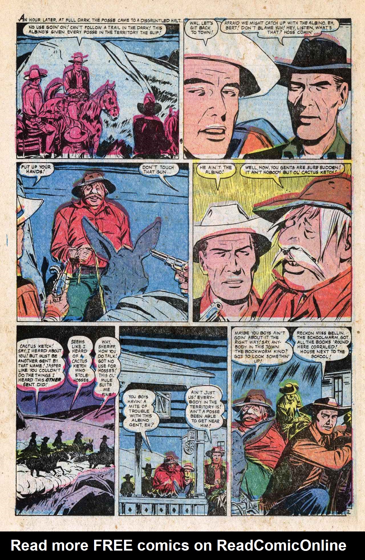Read online Quick-Trigger Western comic -  Issue #19 - 22