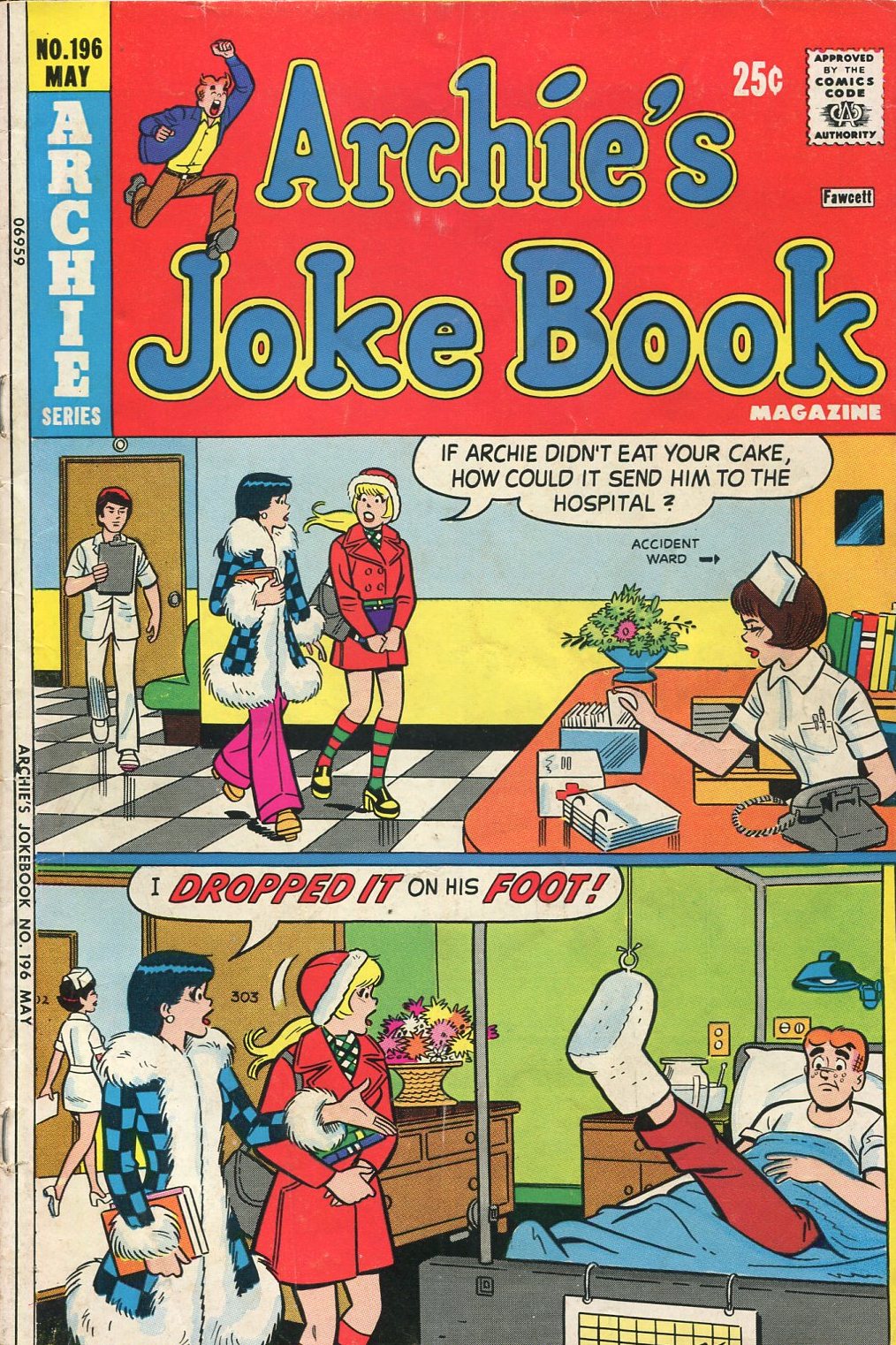 Read online Archie's Joke Book Magazine comic -  Issue #196 - 1