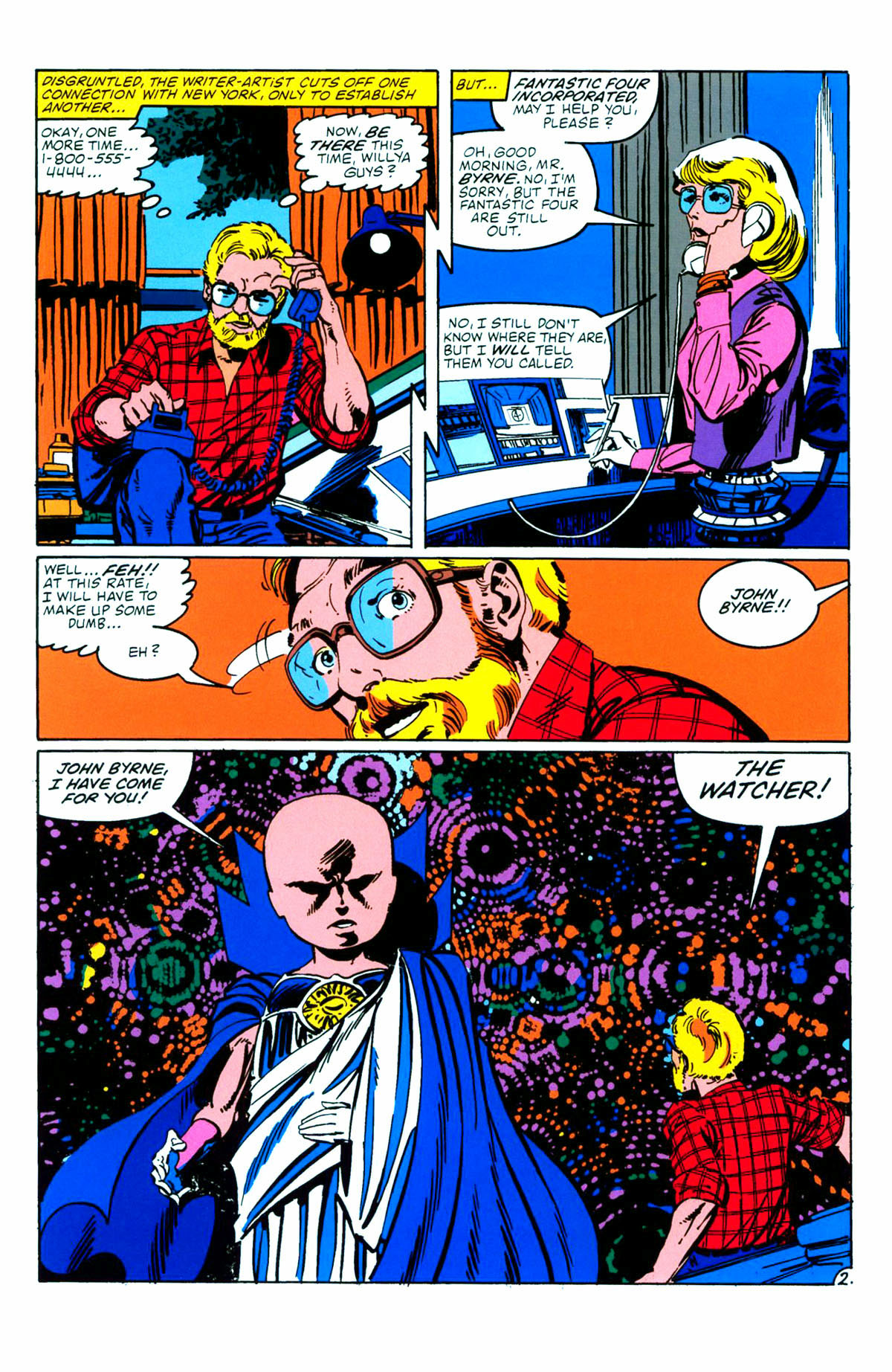 Read online Fantastic Four Visionaries: John Byrne comic -  Issue # TPB 4 - 114
