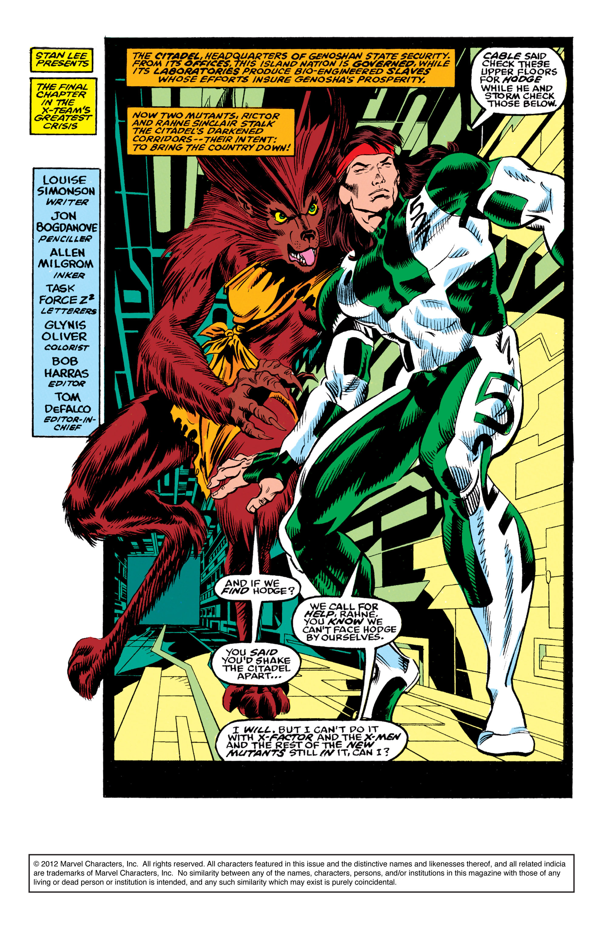 Read online X-Factor (1986) comic -  Issue #62 - 2