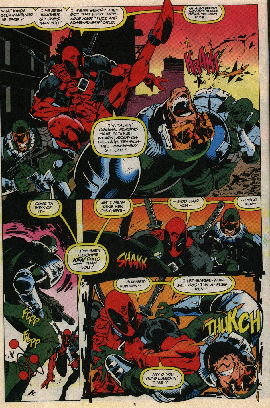 Read online Deadpool: The Circle Chase comic -  Issue #1 - 5