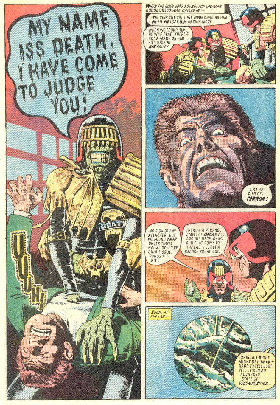 Read online Judge Dredd (1983) comic -  Issue #1 - 4