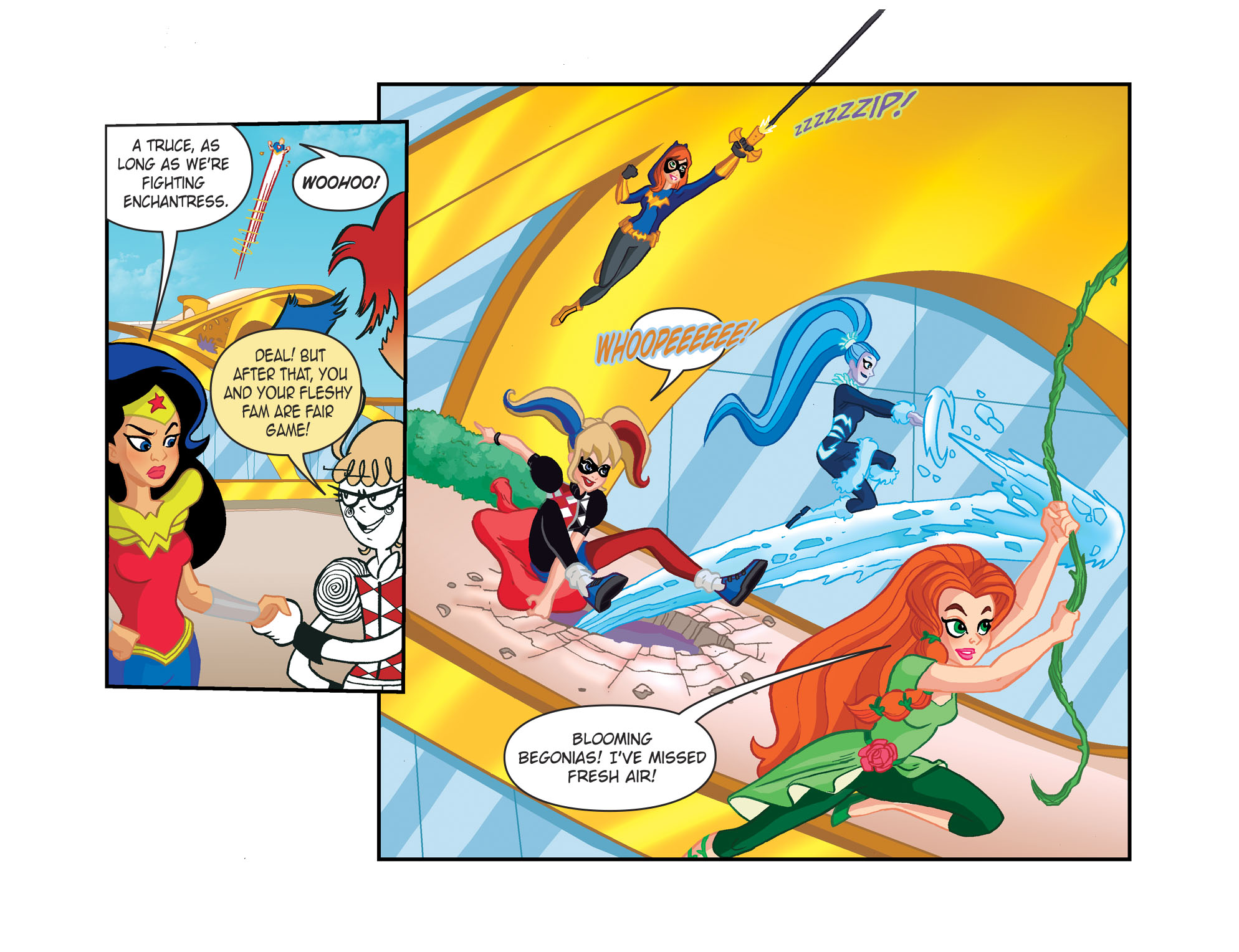 Read online DC Super Hero Girls: Out of the Bottle comic -  Issue #10 - 12