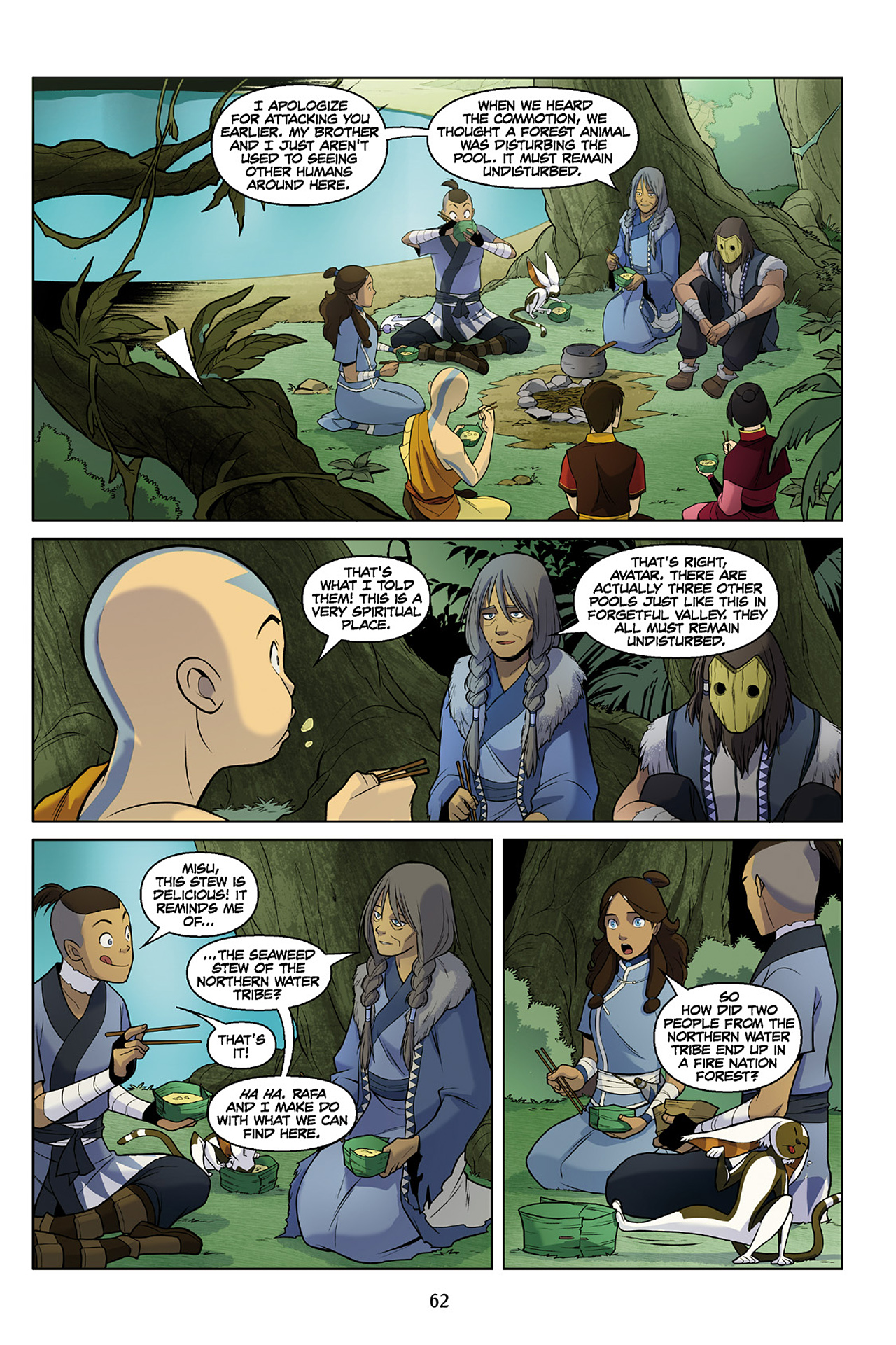 Read online Nickelodeon Avatar: The Last Airbender - The Search comic -  Issue # Part 2 - 63