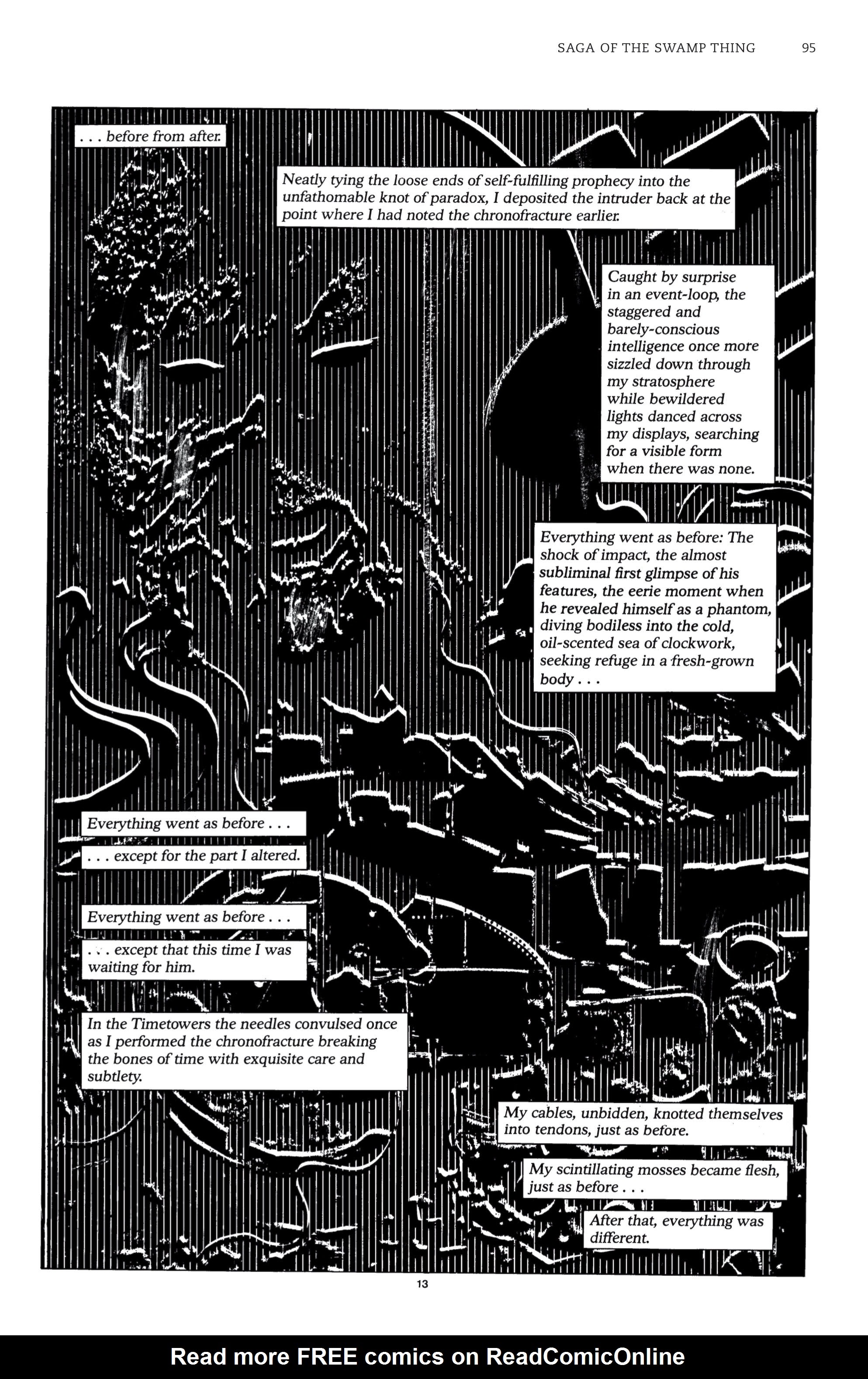 Read online Saga of the Swamp Thing comic -  Issue # TPB 6 (Part 1) - 91