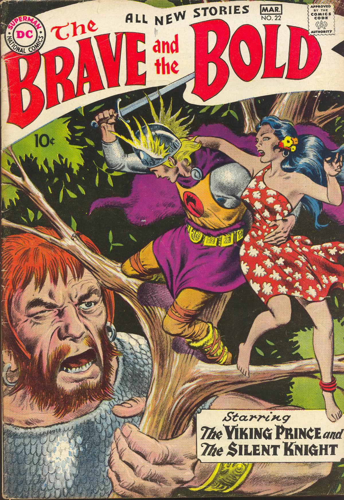 Read online The Brave and the Bold (1955) comic -  Issue #22 - 1