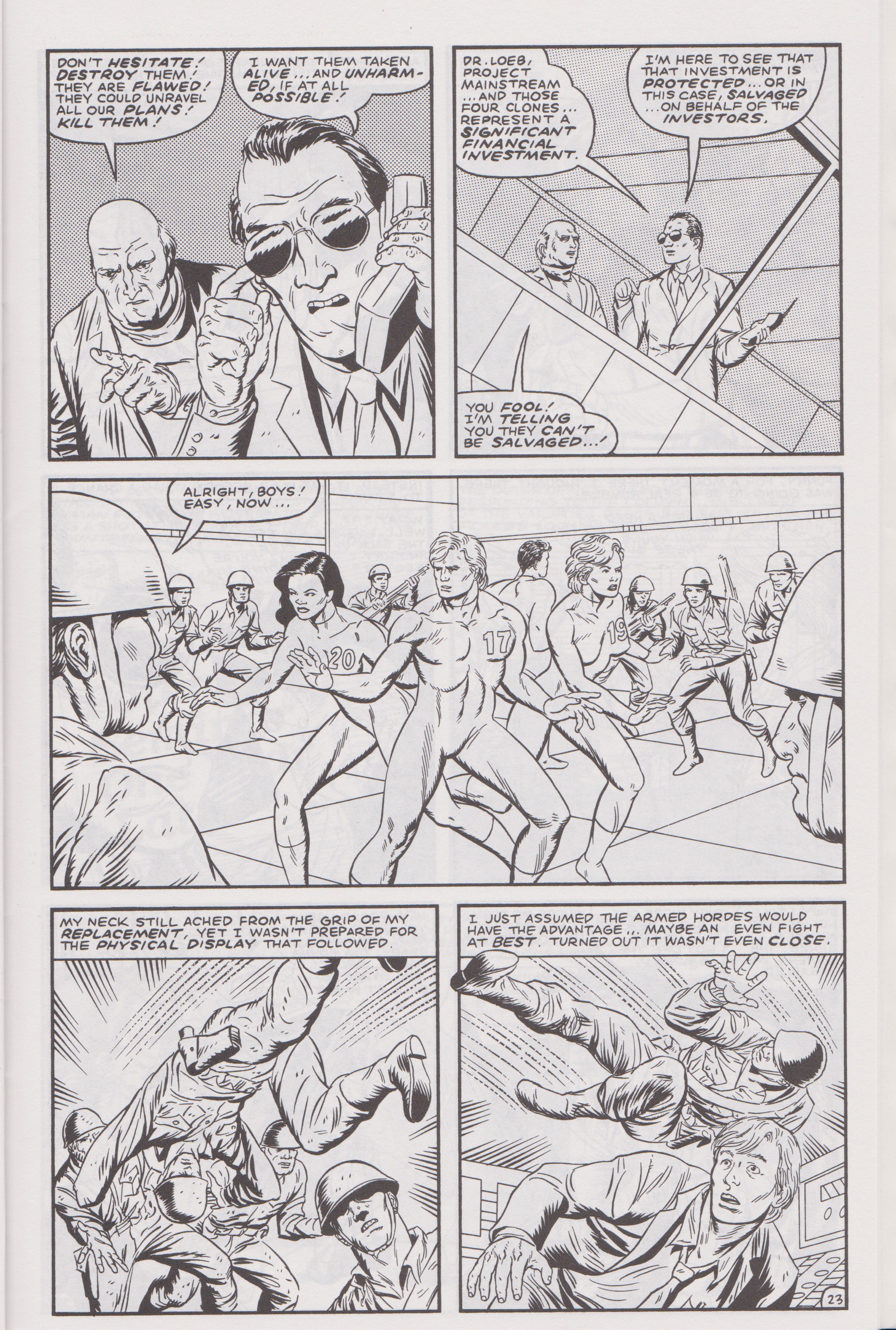 Read online Don Simpson's Bizarre Heroes comic -  Issue #0 - 25