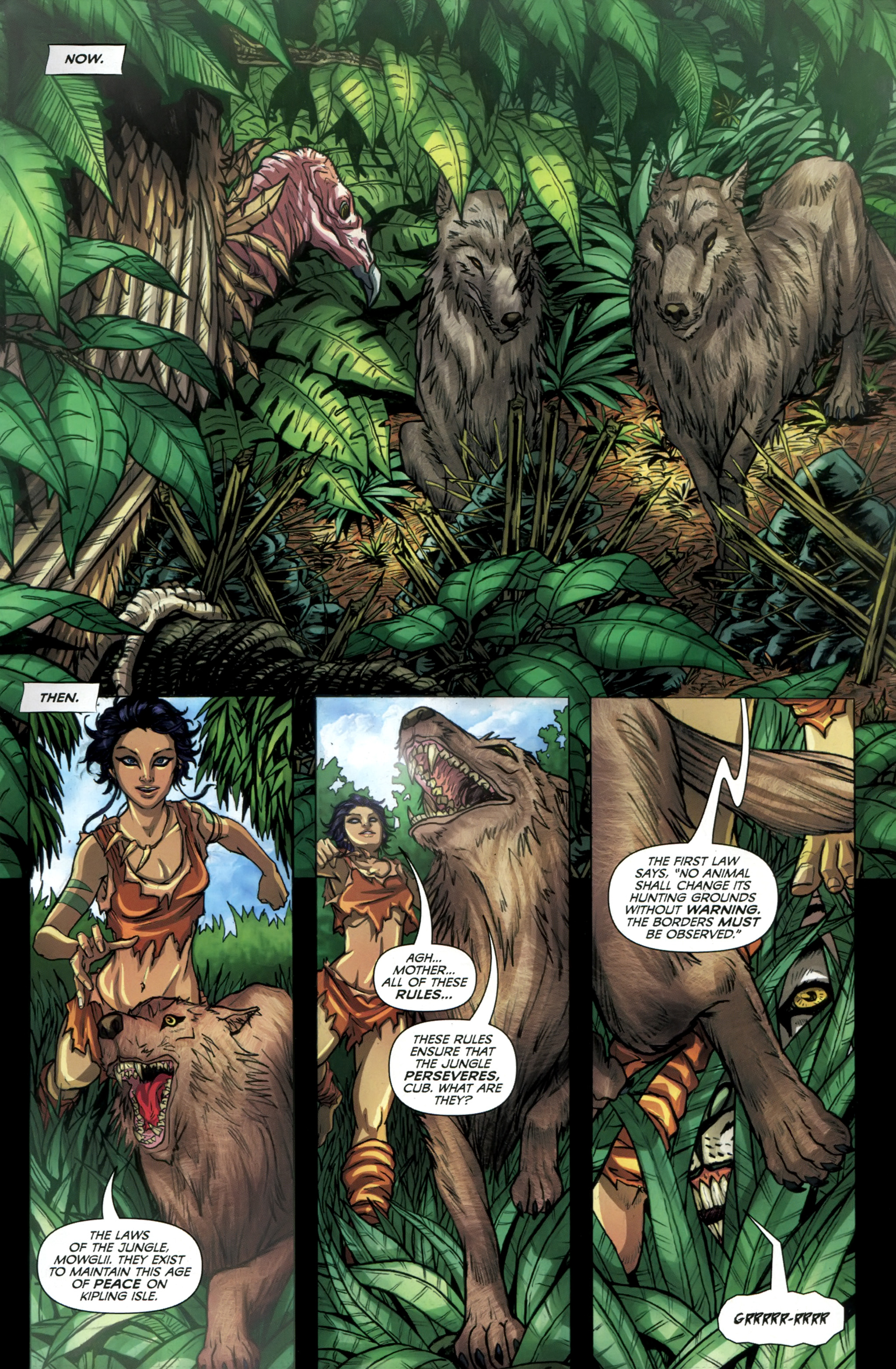 Read online Grimm Fairy Tales presents The Jungle Book comic -  Issue #5 - 4