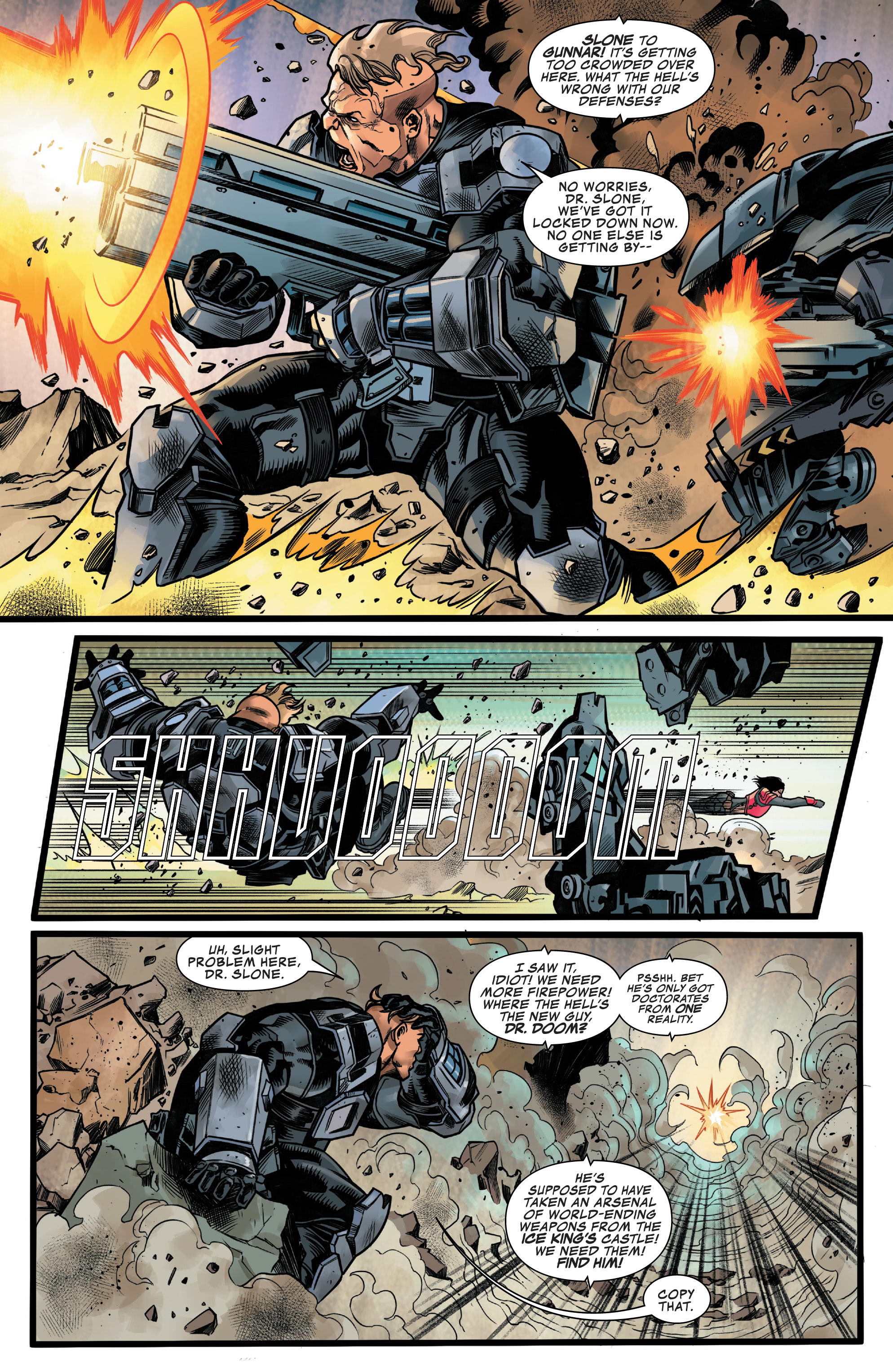 Read online Fortnite X Marvel: Zero War comic -  Issue #5 - 17