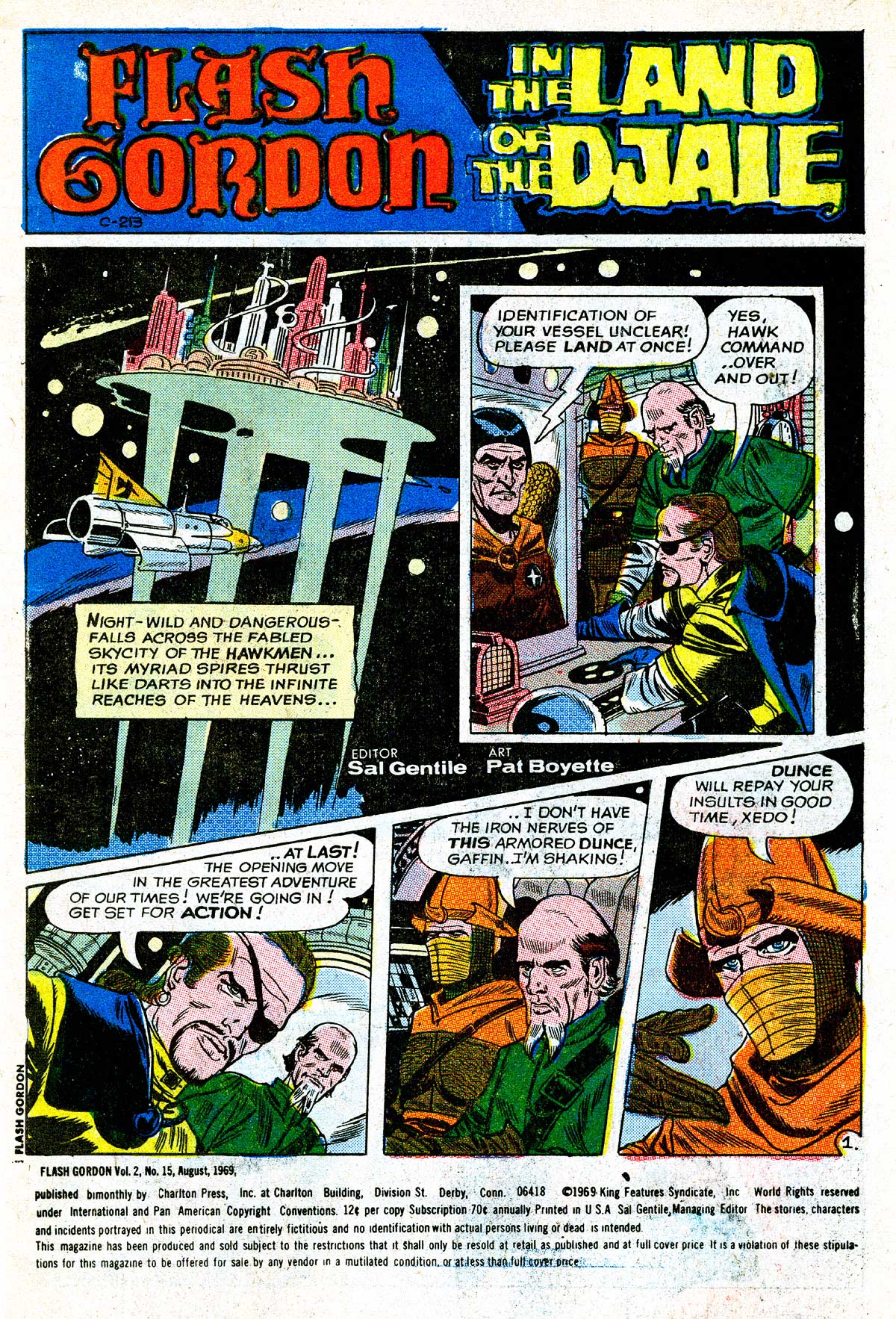 Read online Flash Gordon (1969) comic -  Issue #15 - 2