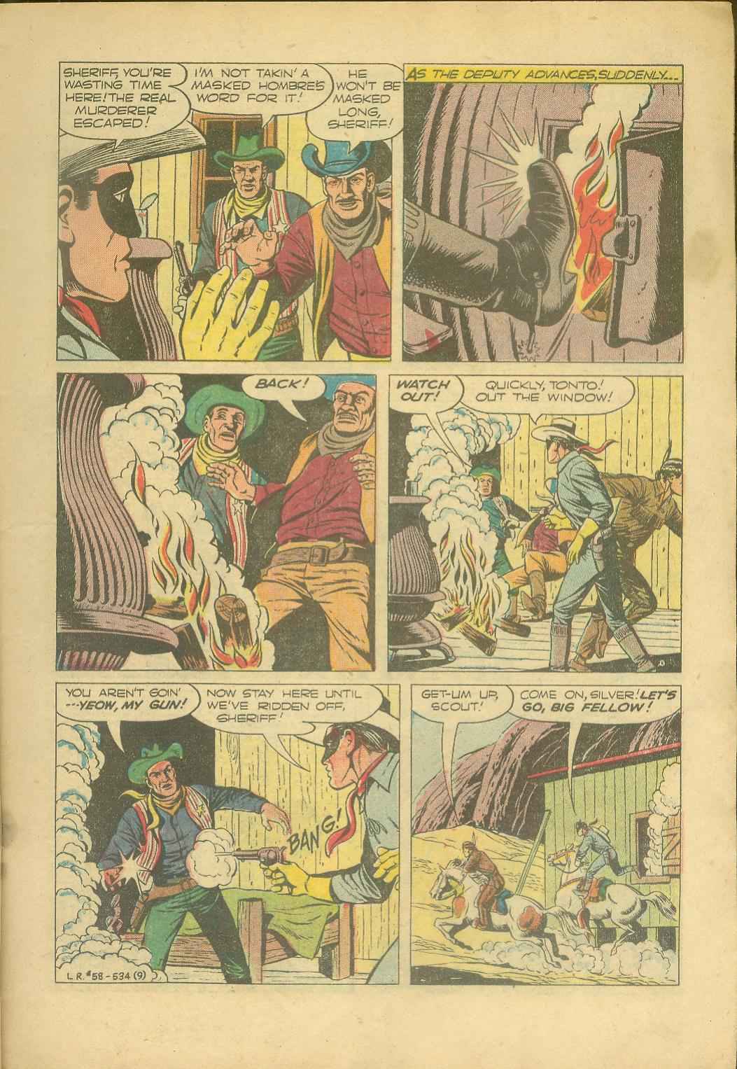Read online The Lone Ranger (1948) comic -  Issue #58 - 11