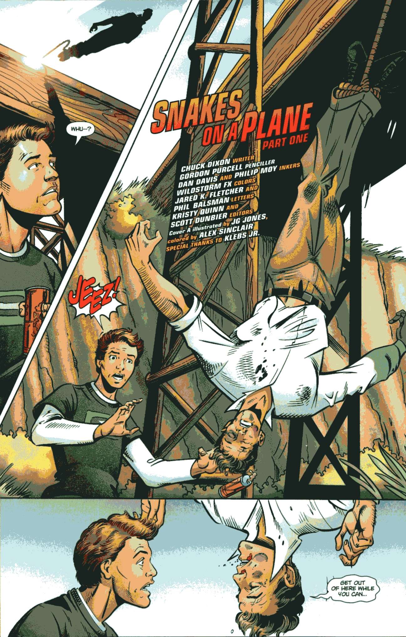 Read online Snakes on a Plane comic -  Issue #1 - 3