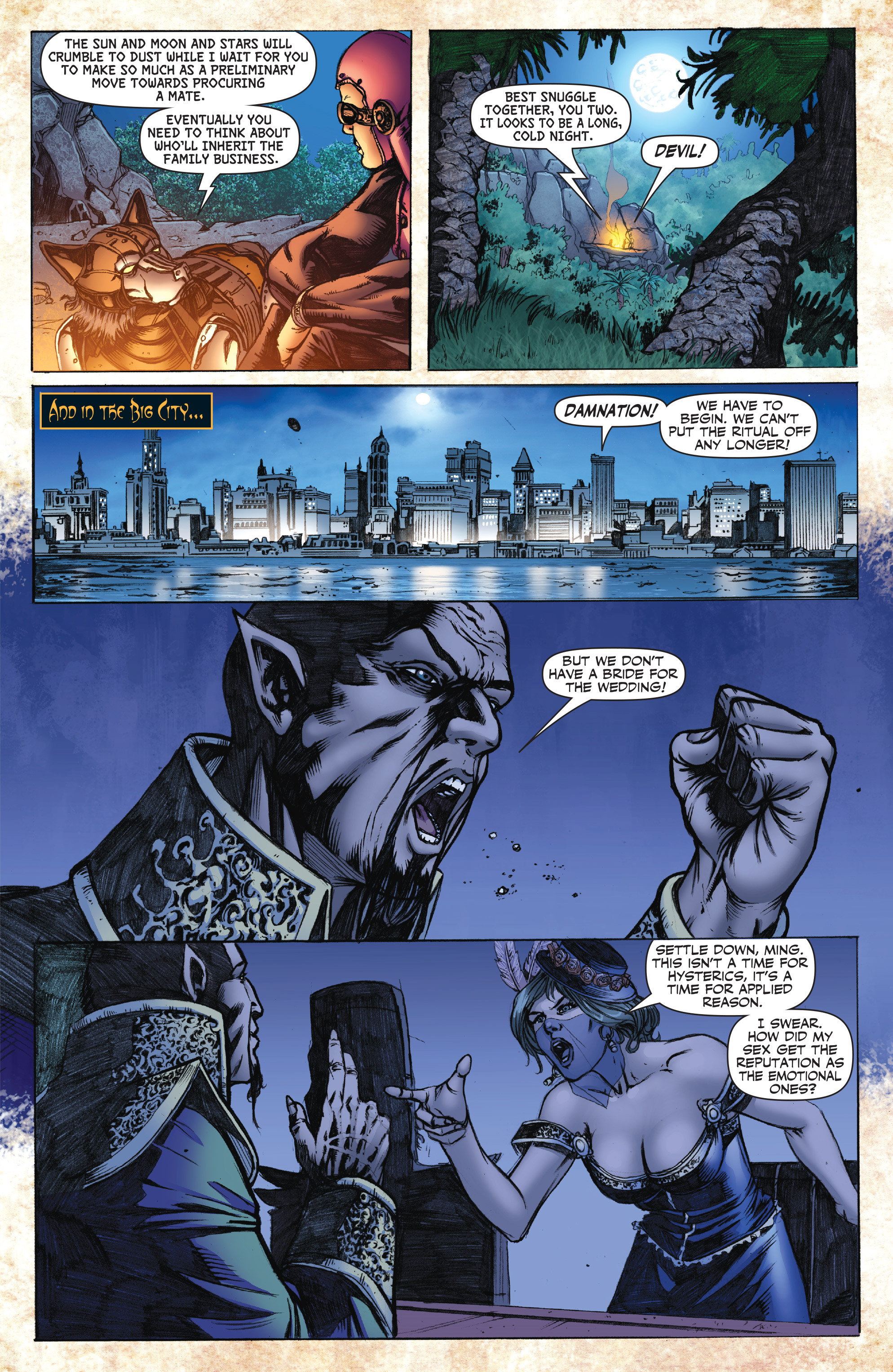 Read online Legenderry: A Steampunk Adventure comic -  Issue #4 - 15