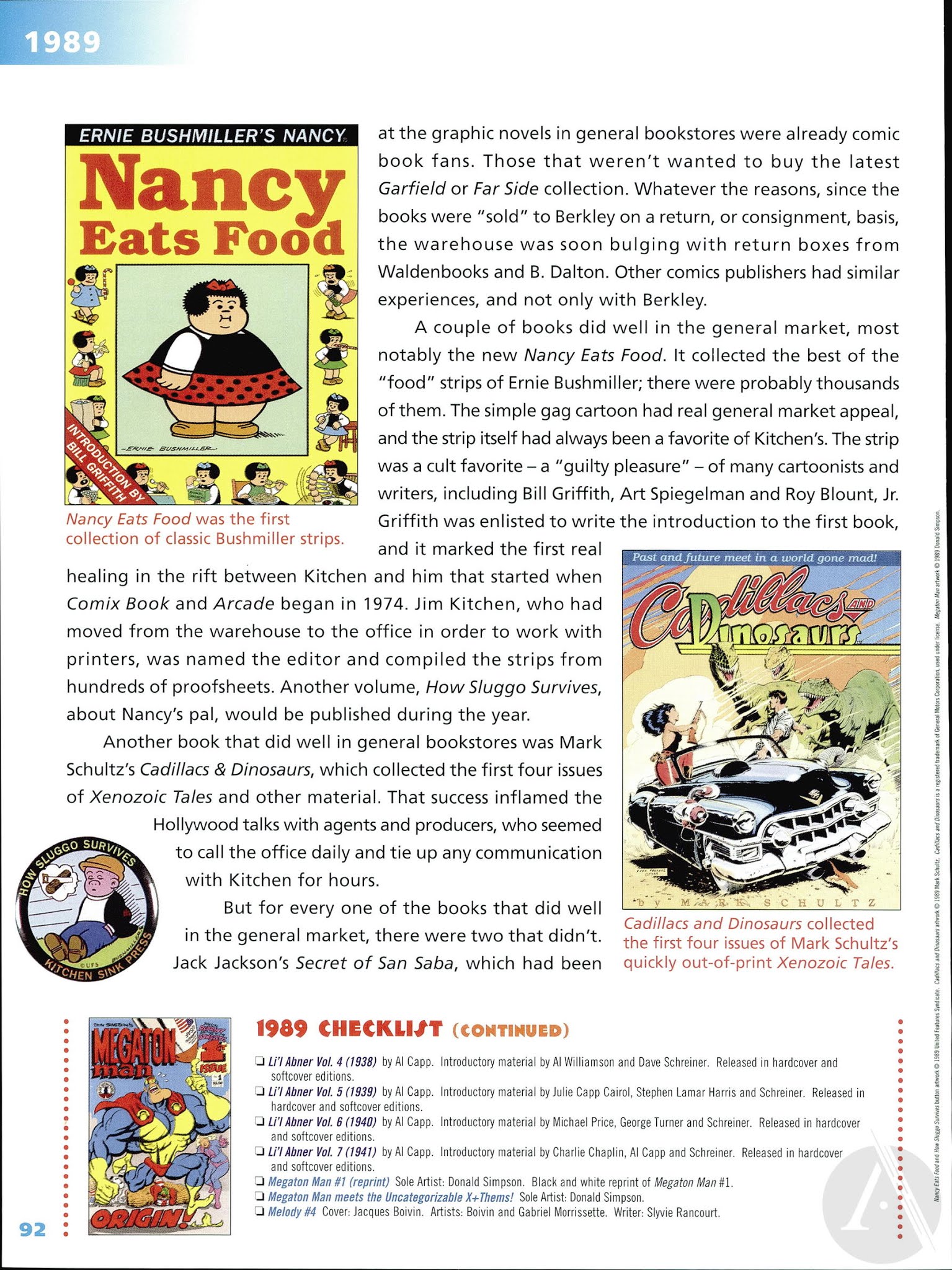 Read online Kitchen Sink Press: The First 25 Years comic -  Issue # TPB - 94
