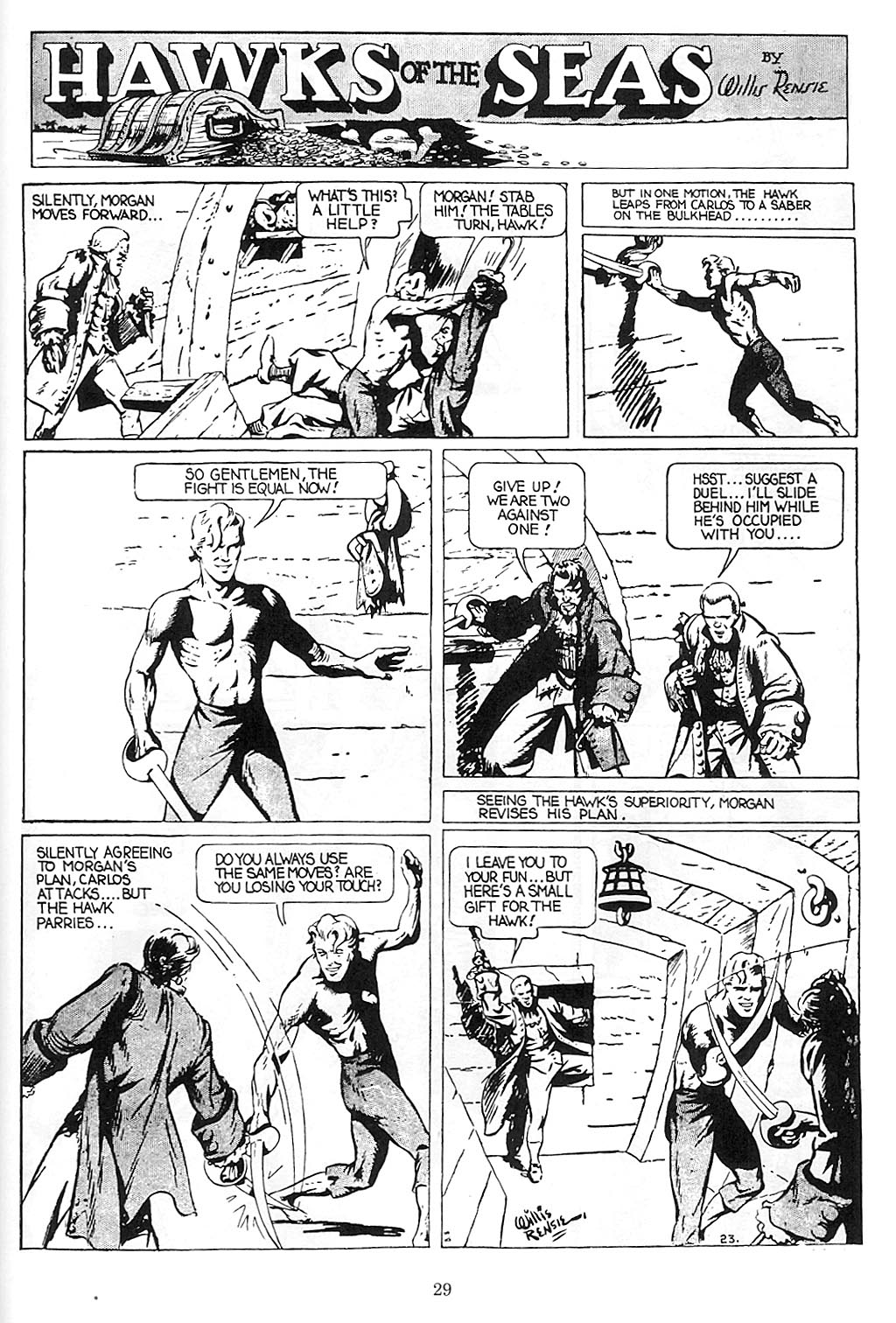 Read online Will Eisner's Hawks of the Seas comic -  Issue # TPB - 30