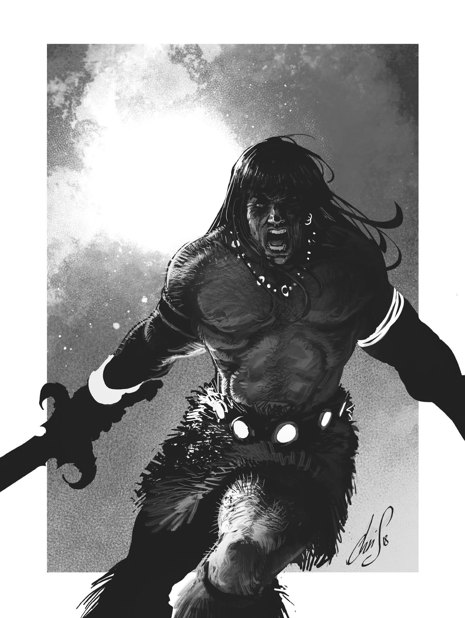 Read online Conan le Cimmérien - La Reine de la côte noire comic -  Issue #3 - 64