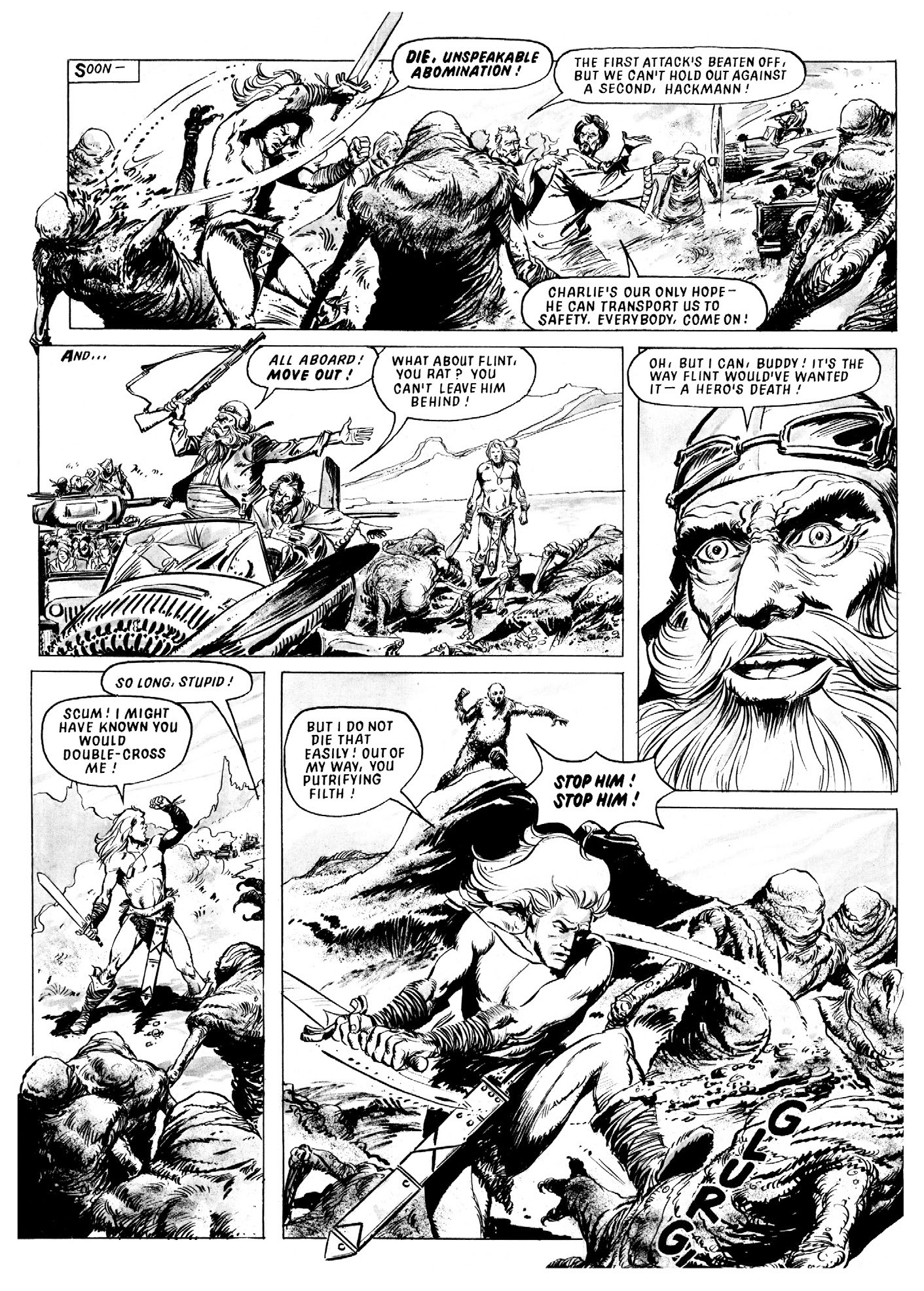 Read online Planet of the Damned & Death Planet comic -  Issue # TPB - 51