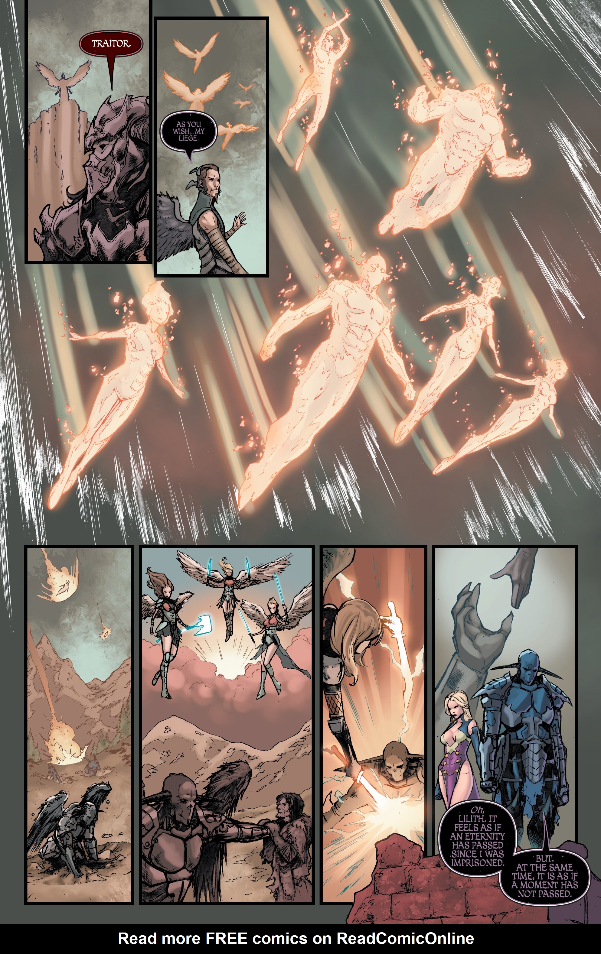 Read online Dissension: War Eternal comic -  Issue #5 - 9