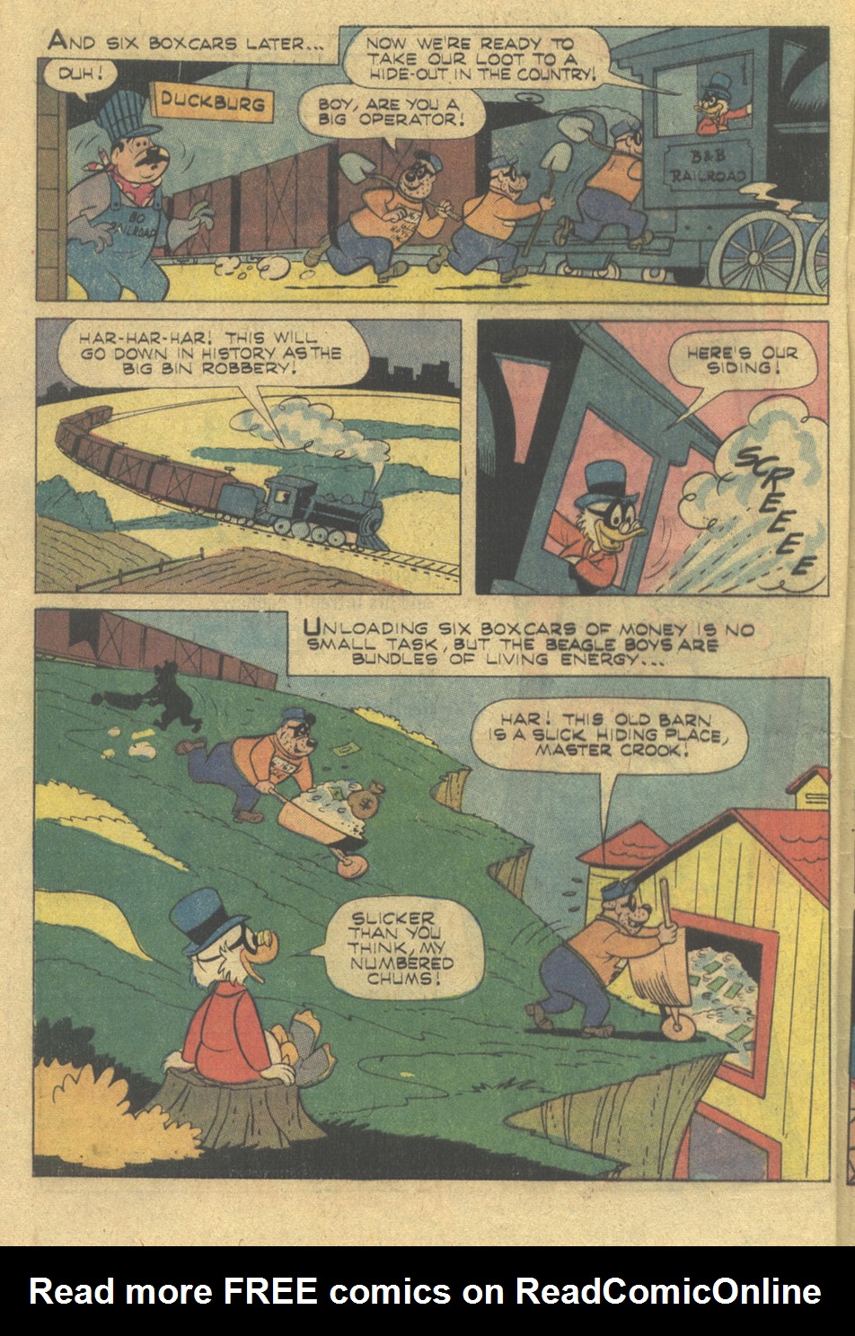 Read online Walt Disney THE BEAGLE BOYS comic -  Issue #27 - 32