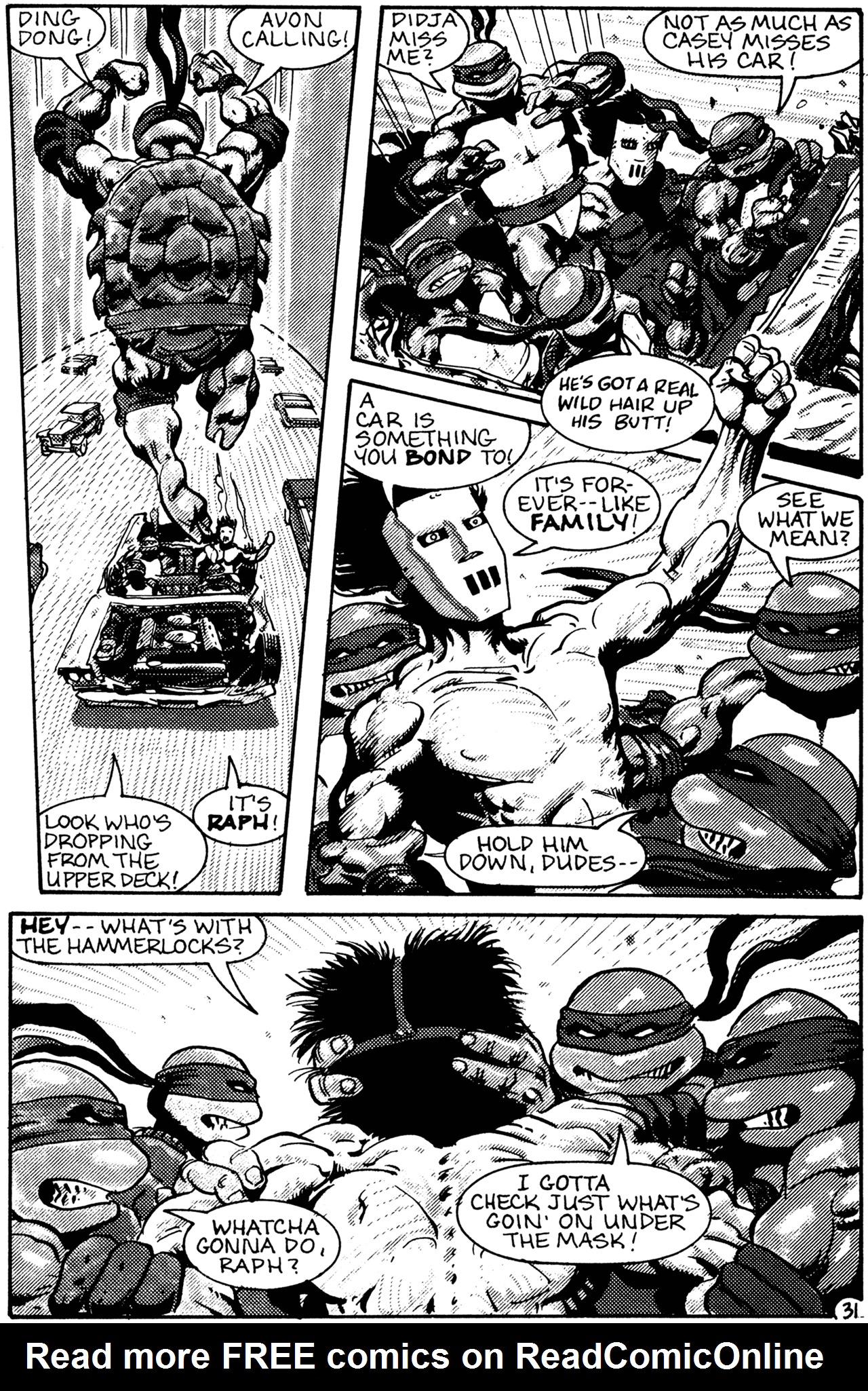 Read online Teenage Mutant Ninja Turtles (1984) comic -  Issue #30 - 32