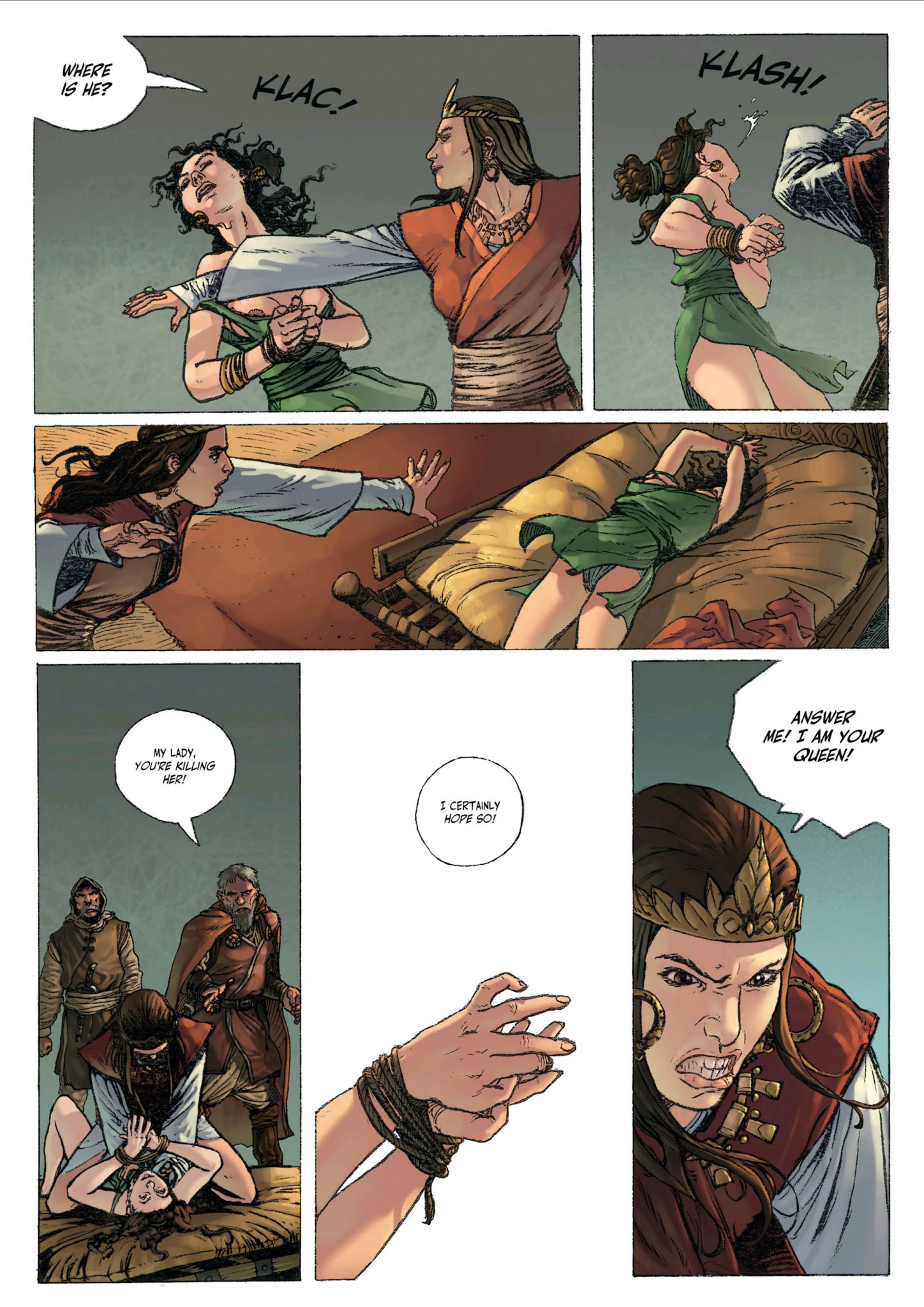 Read online Throne of Ice comic -  Issue #1 - 9
