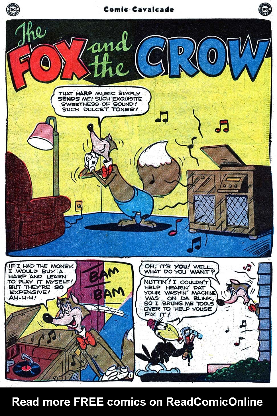 Read online Comic Cavalcade comic -  Issue #38 - 3