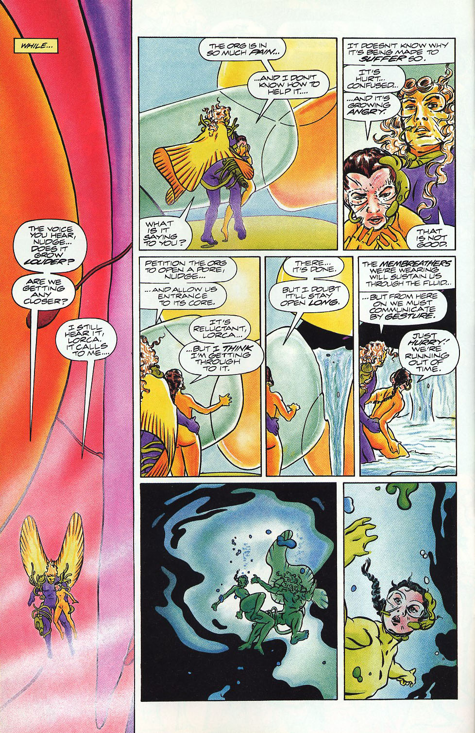 Read online Warriors of Plasm comic -  Issue #7 - 11