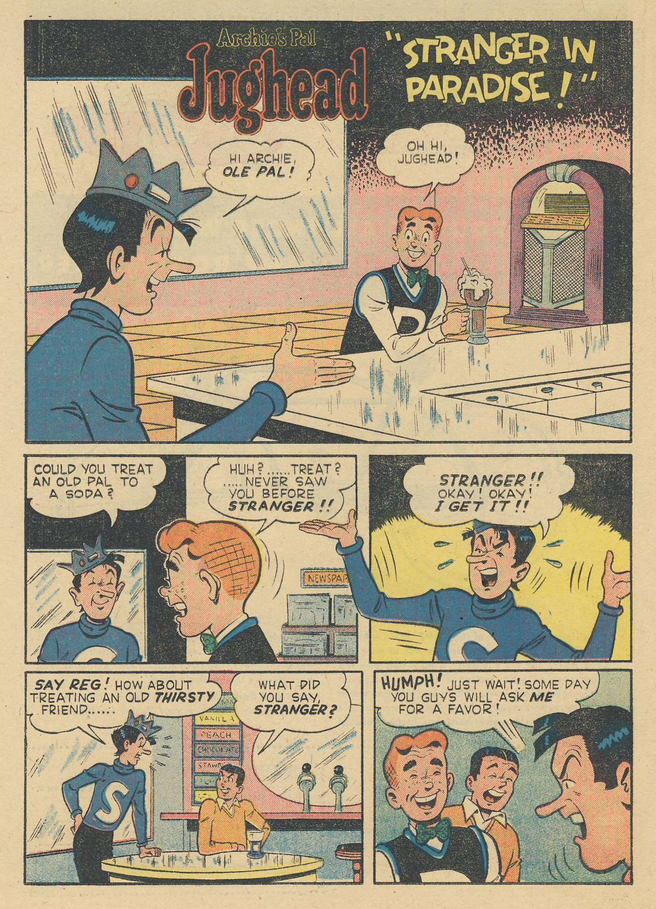 Read online Archie's Pal Jughead comic -  Issue #39 - 22