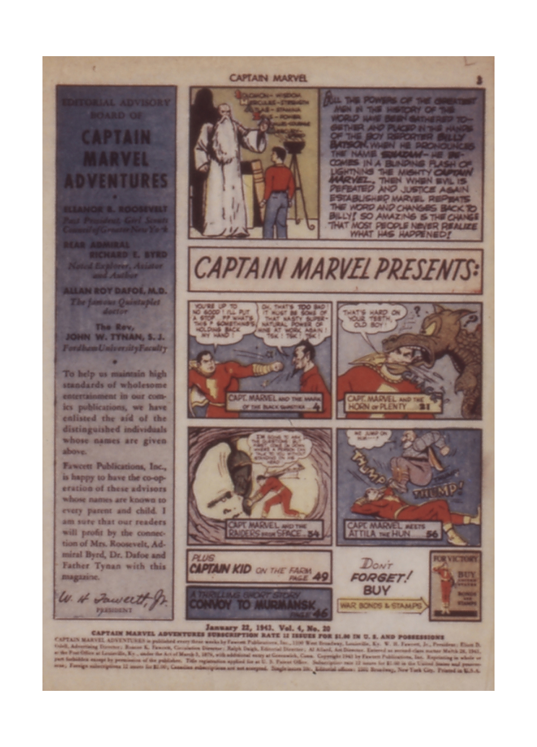 Read online Captain Marvel Adventures comic -  Issue #20 - 3