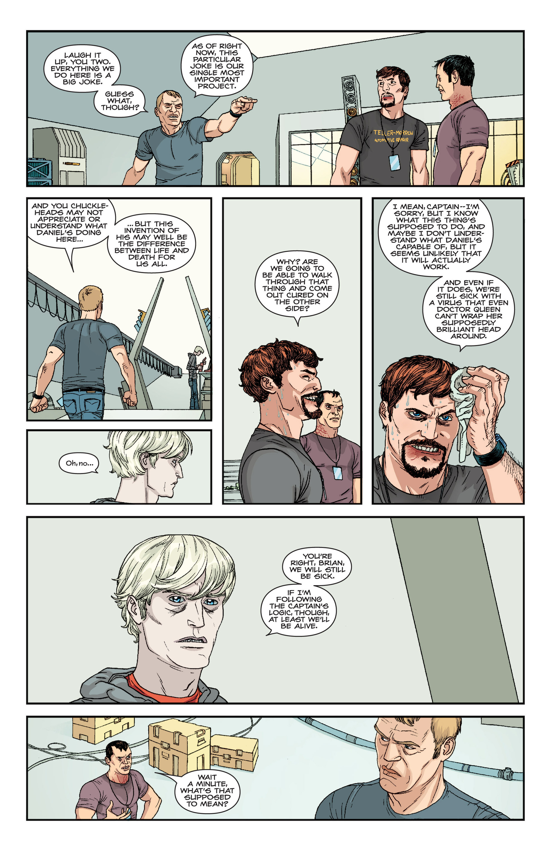 Read online Nowhere Men comic -  Issue #1 - 22