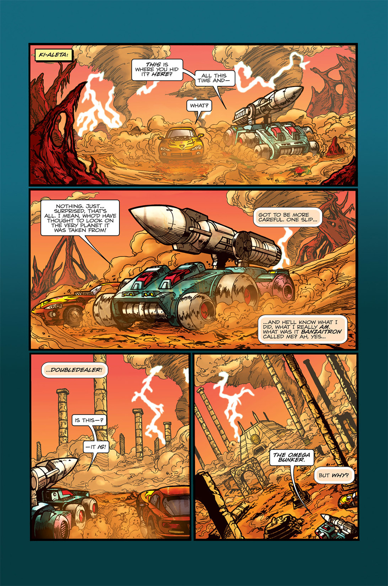 Read online Transformers Spotlight: Doubledealer comic -  Issue # Full - 12