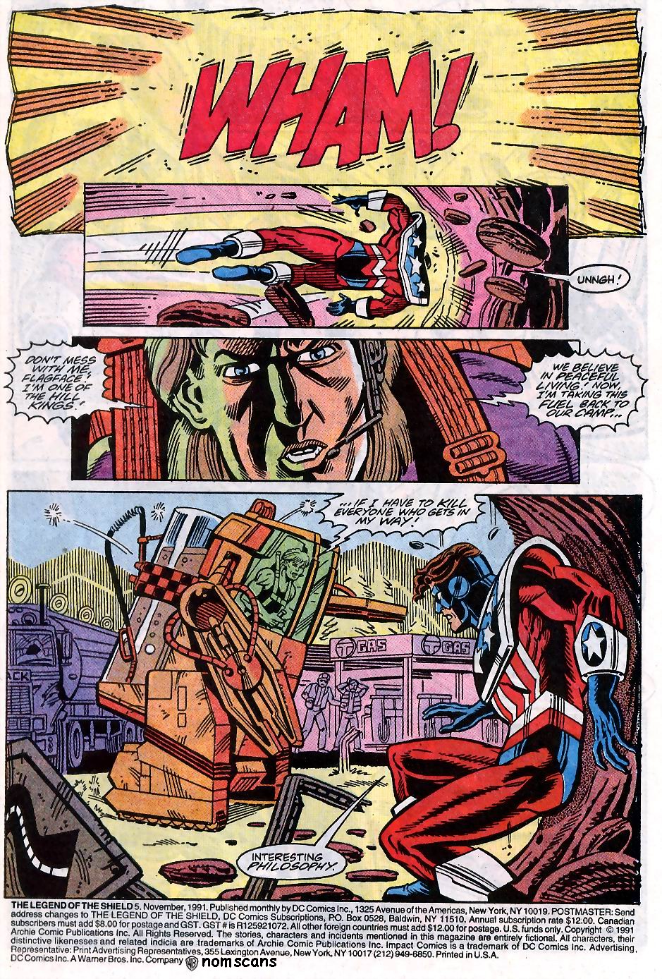 Read online Legend of the Shield comic -  Issue #5 - 2