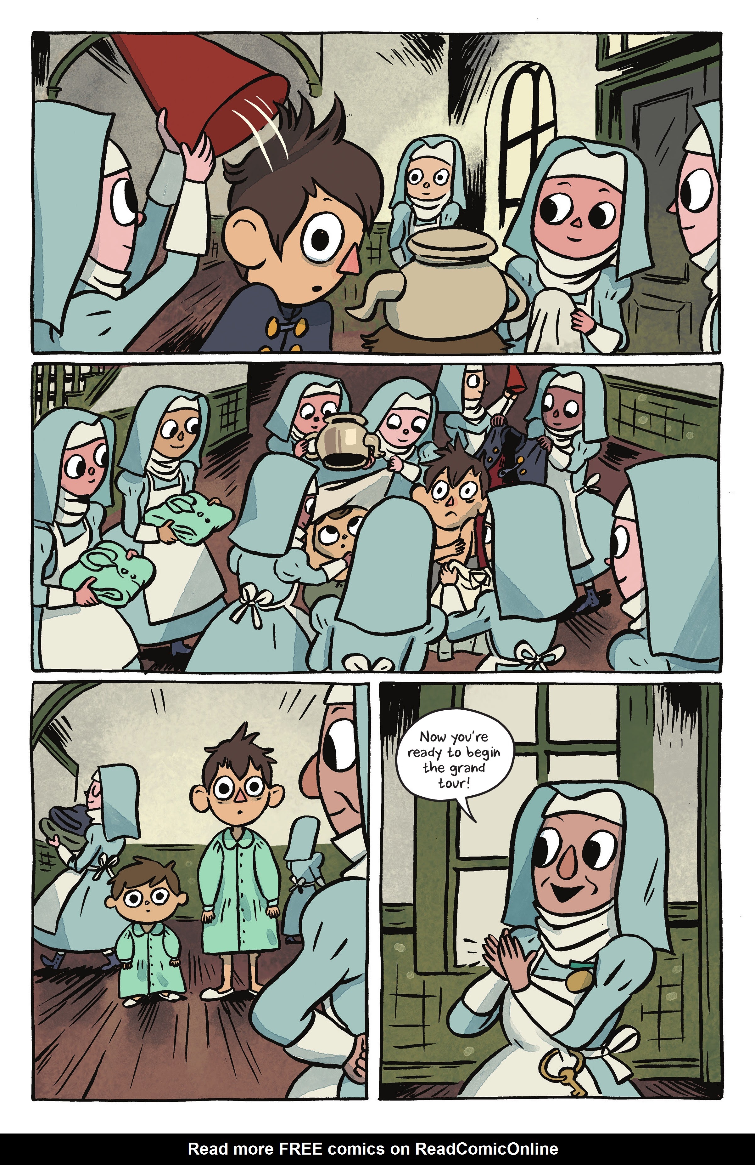 Read online Over the Garden Wall: Benevolent Sisters of Charity comic -  Issue # TPB - 50