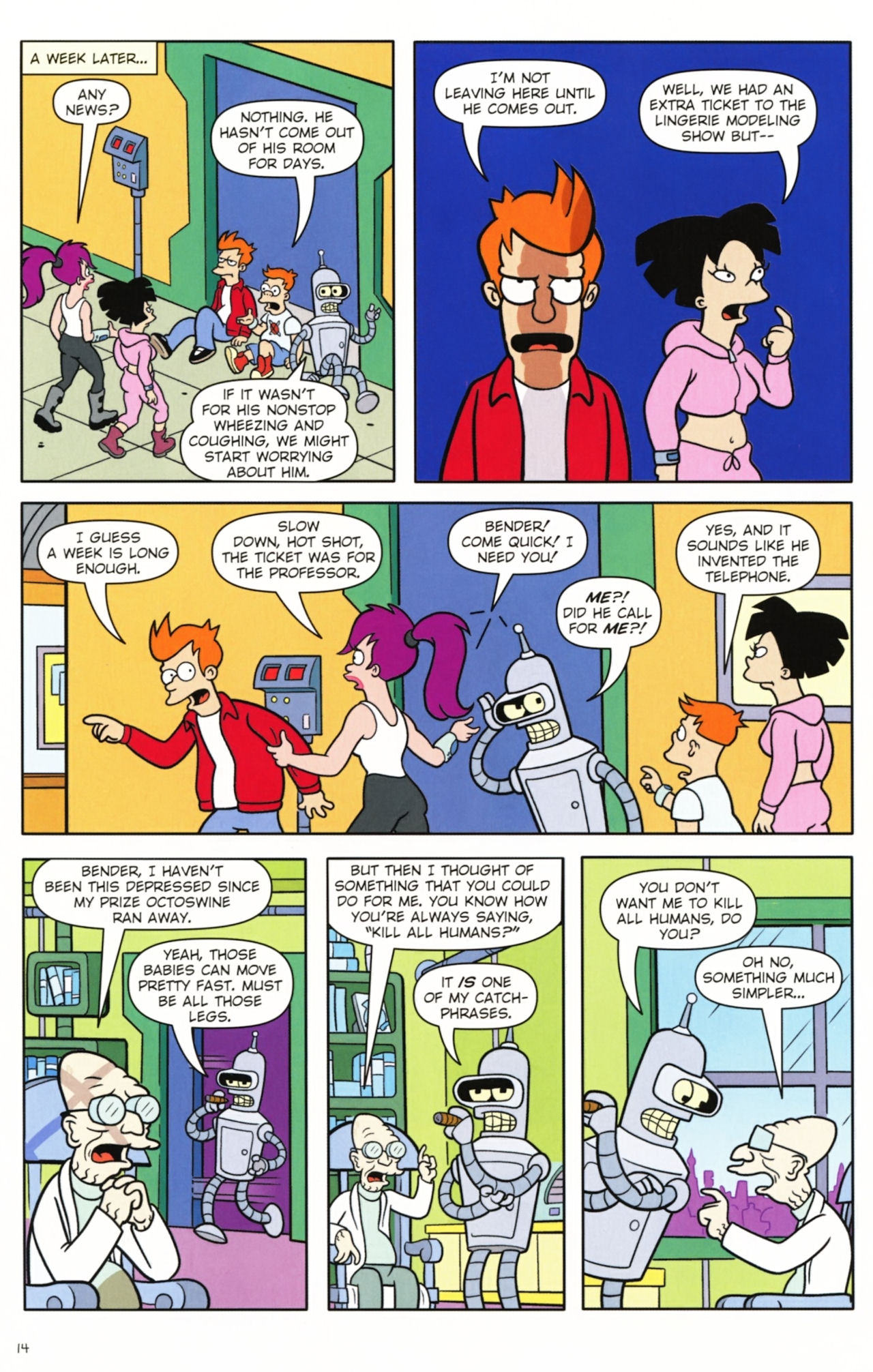 Read online Futurama Comics comic -  Issue #47 - 11