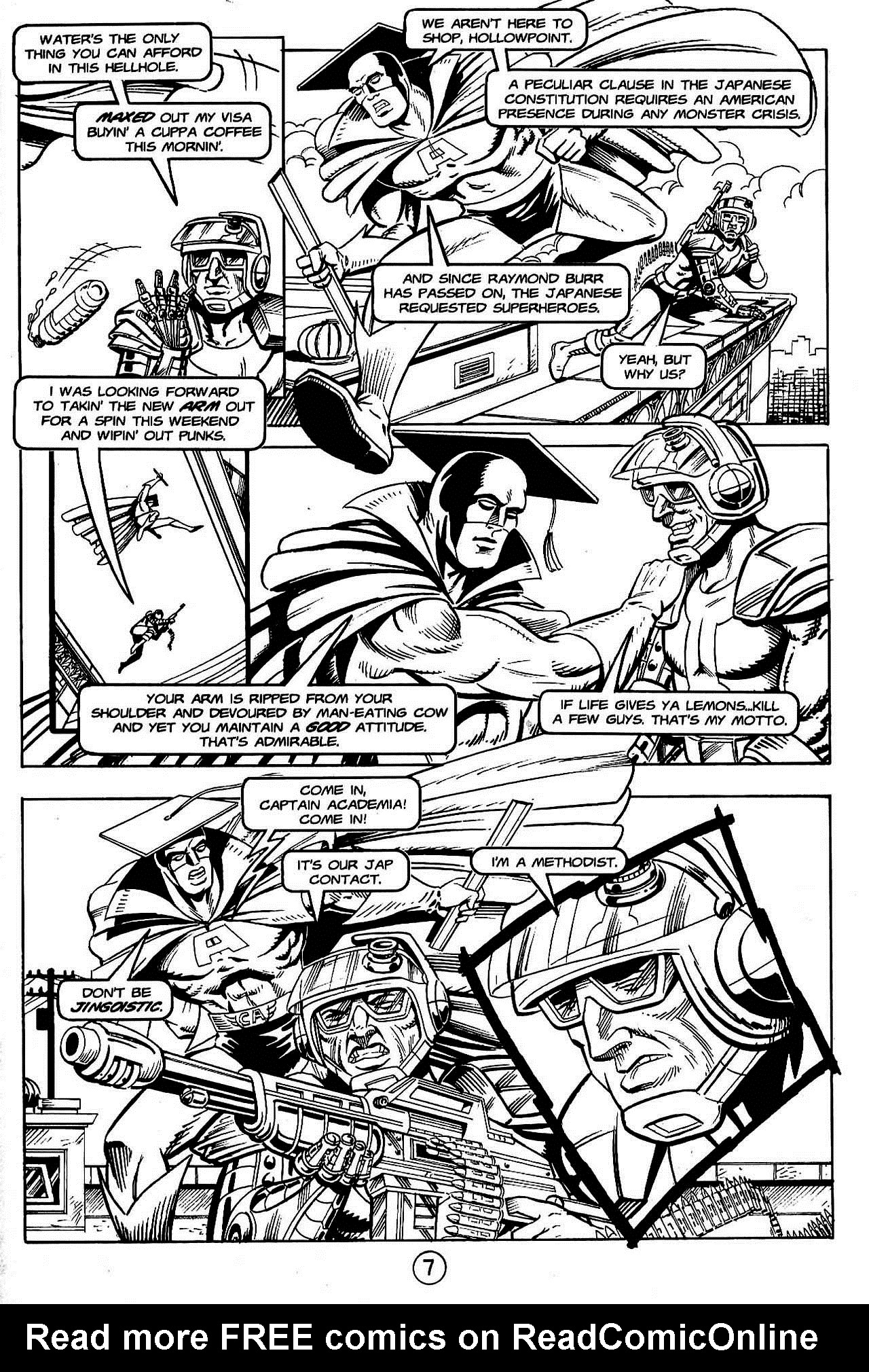 Read online Paul the Samurai (1992) comic -  Issue #9 - 8