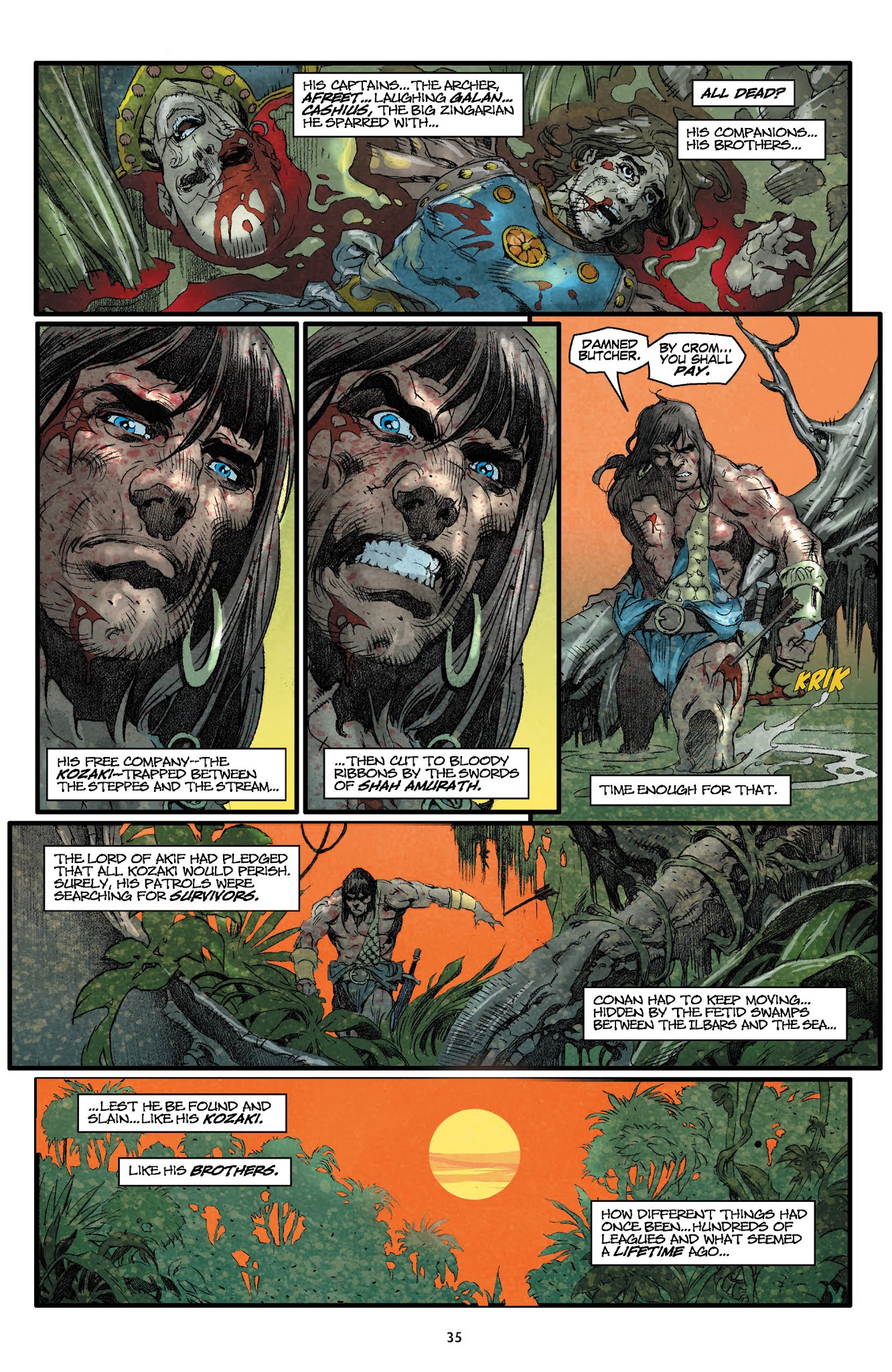Read online Conan Omnibus comic -  Issue # TPB 4 (Part 1) - 36