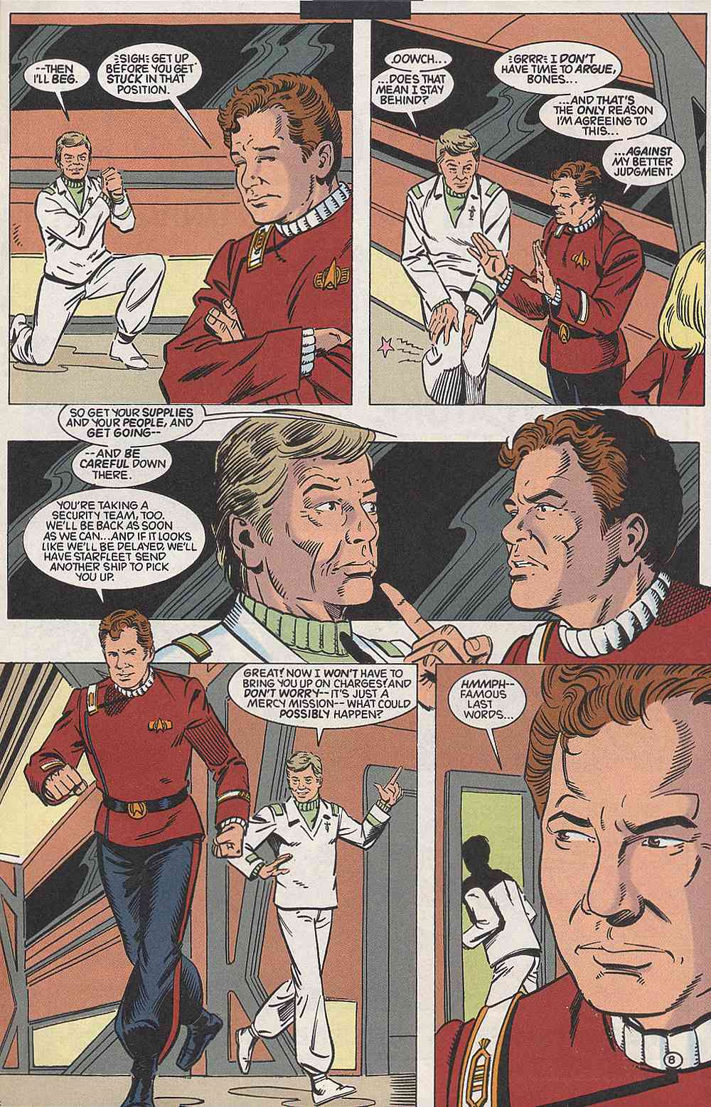 Read online Star Trek (1989) comic -  Issue #37 - 8